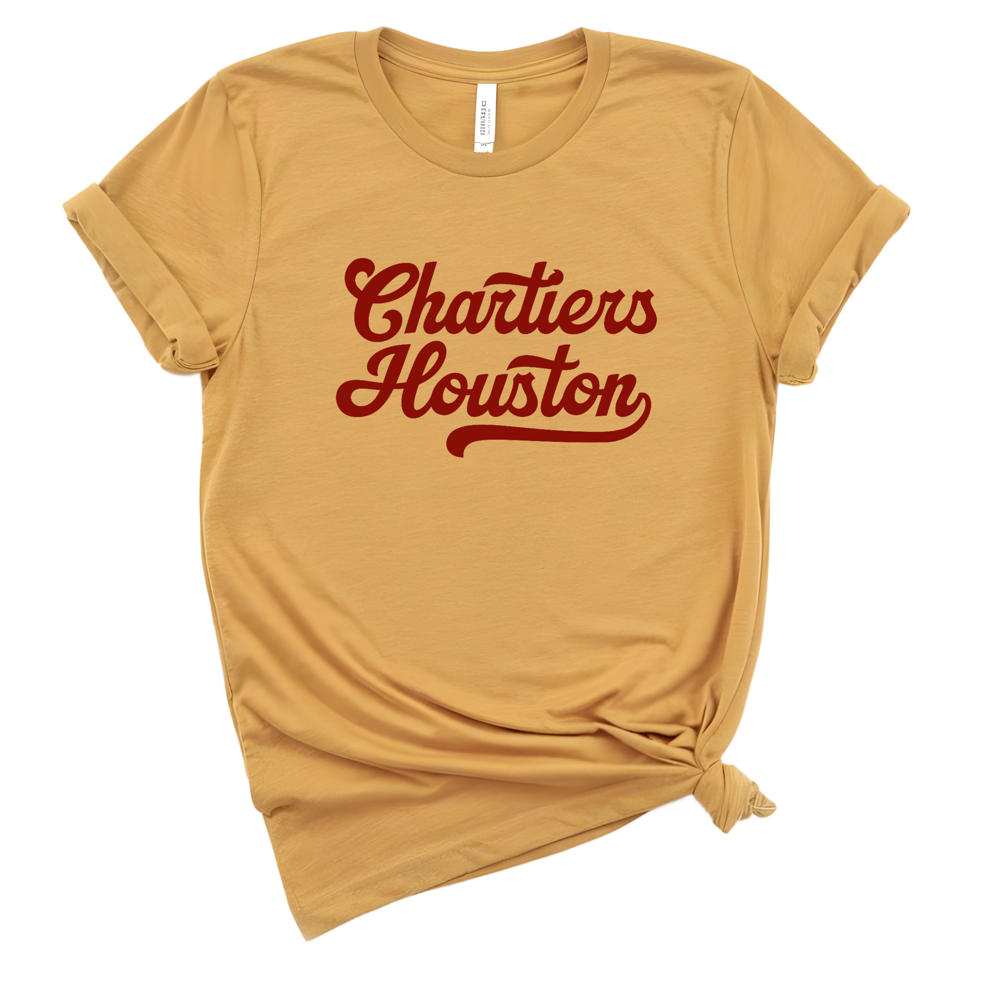Chartiers Houston Script Maroon