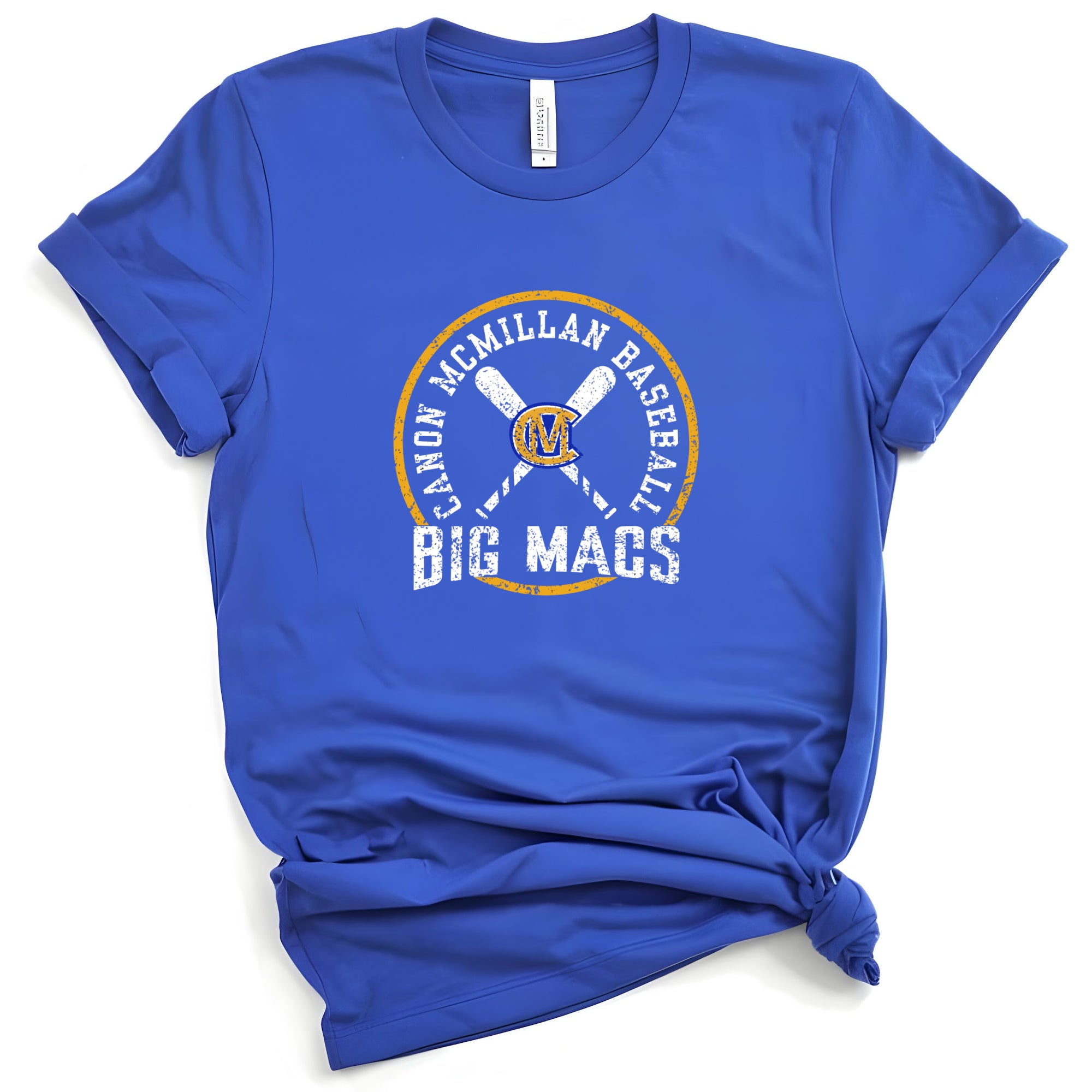 CM Baseball Distressed Circle