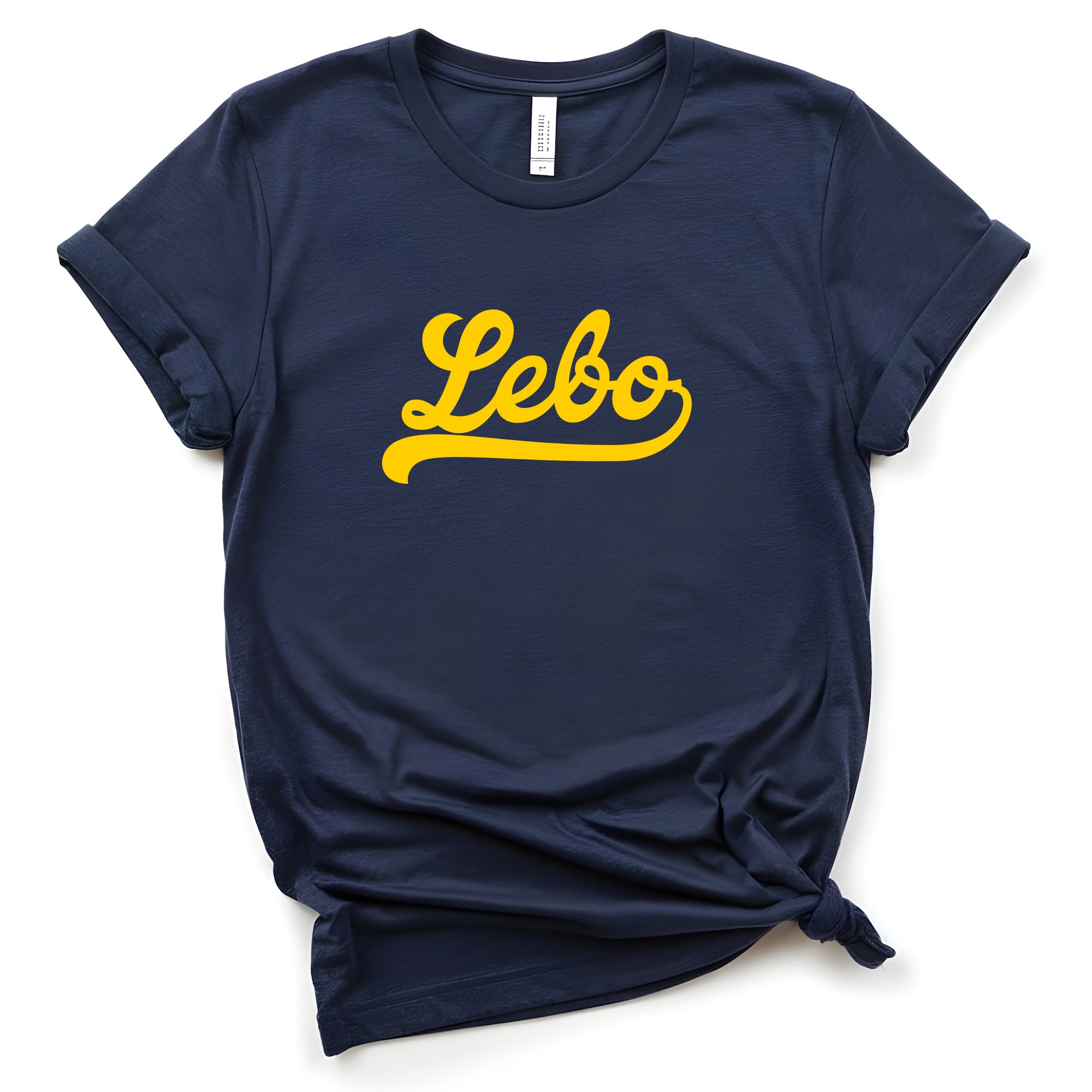 Mt. Lebanon Script gold