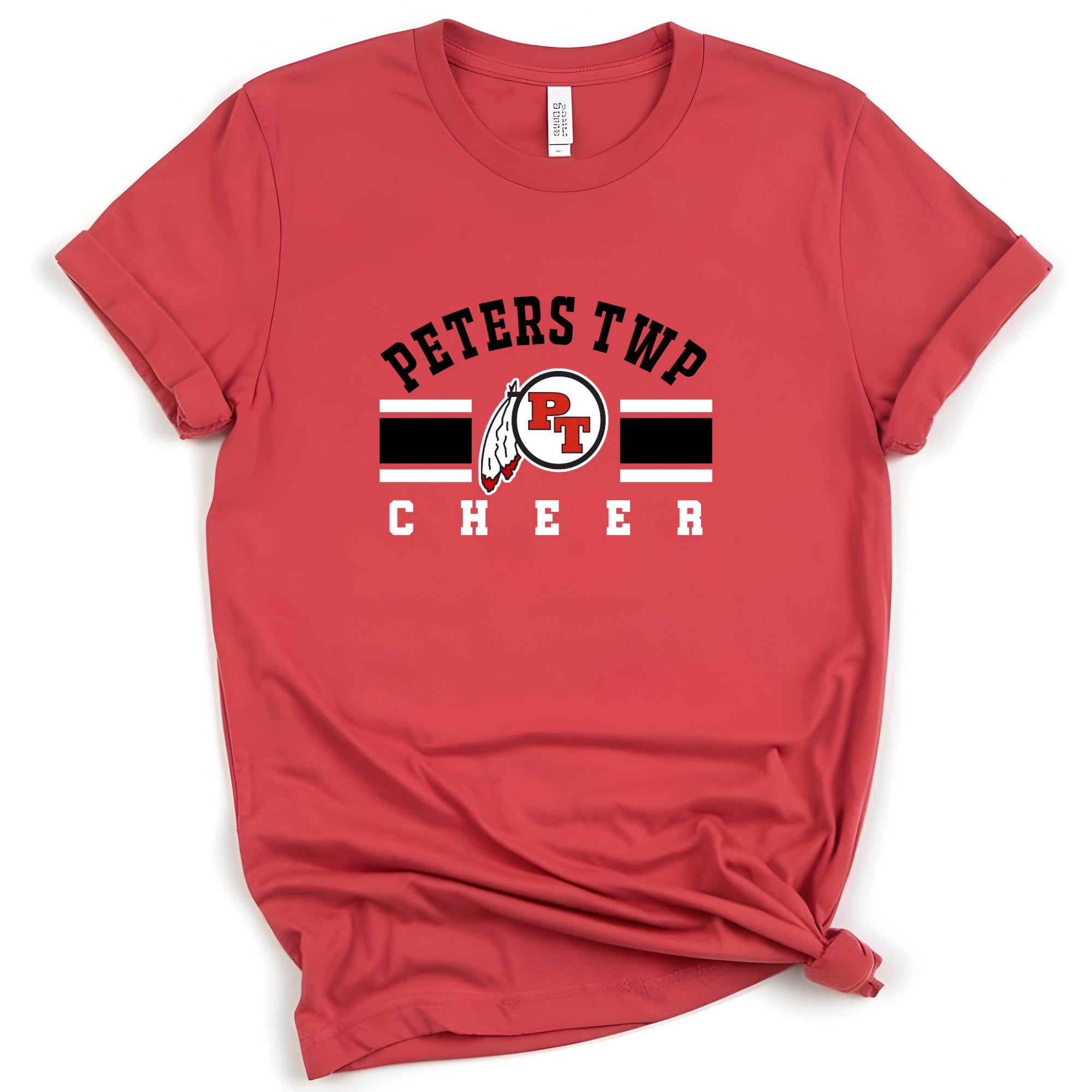 Peters Cheer Bold white black