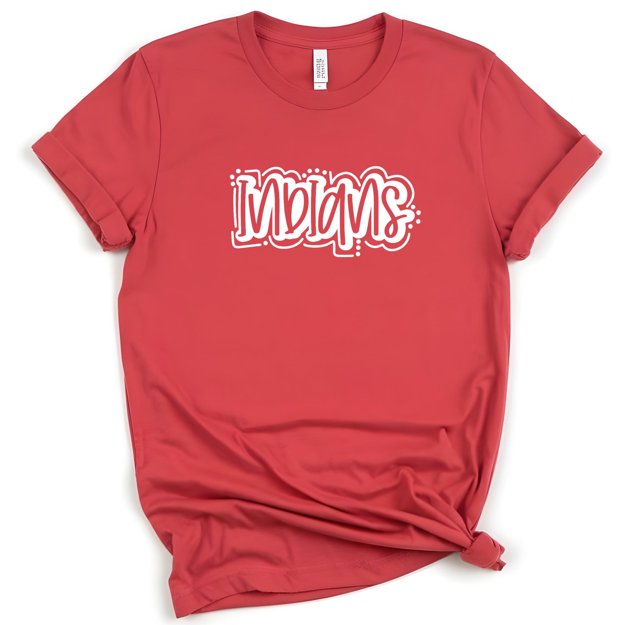 Peters Indians Graffiti white