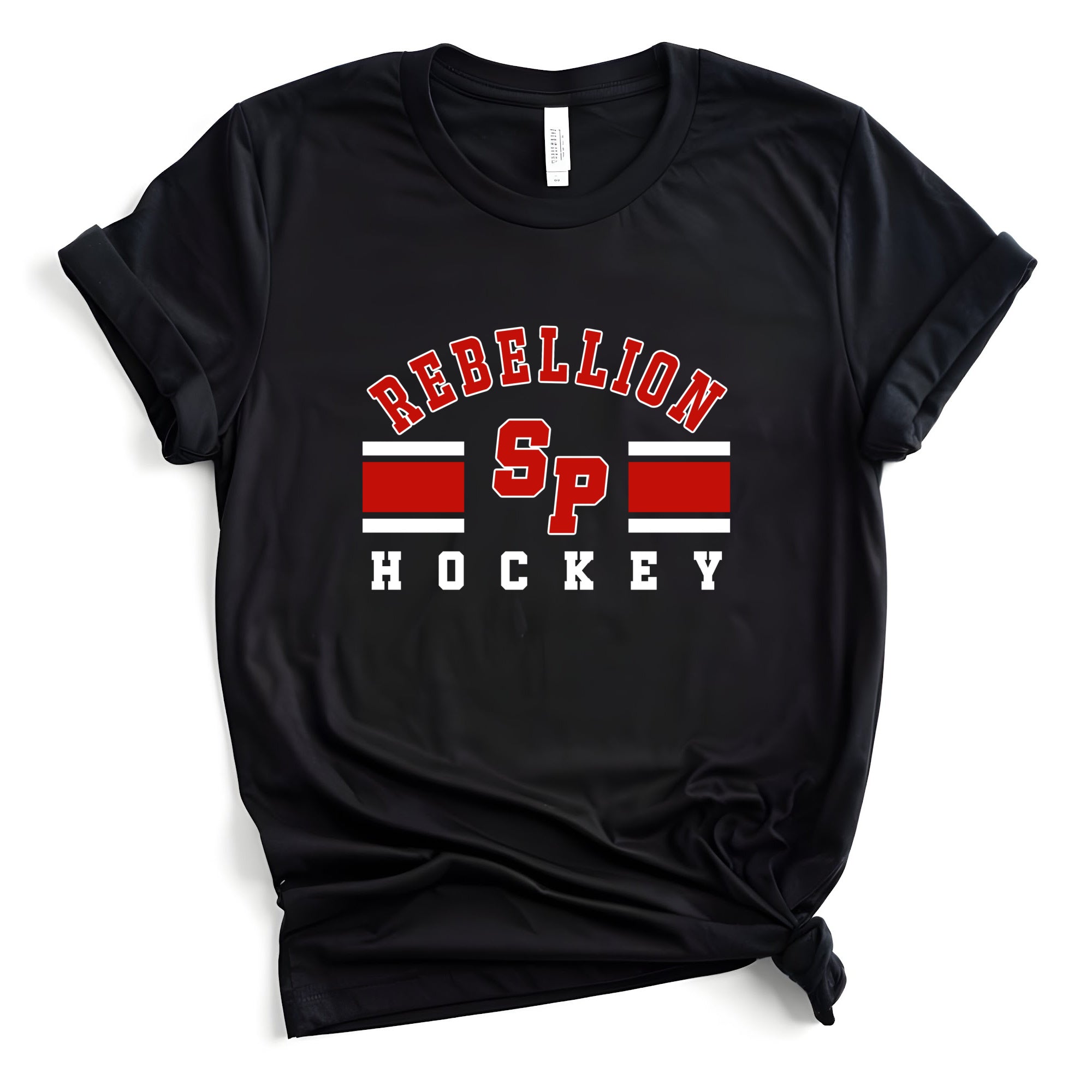 Rebellion Hockey Bold Red/White