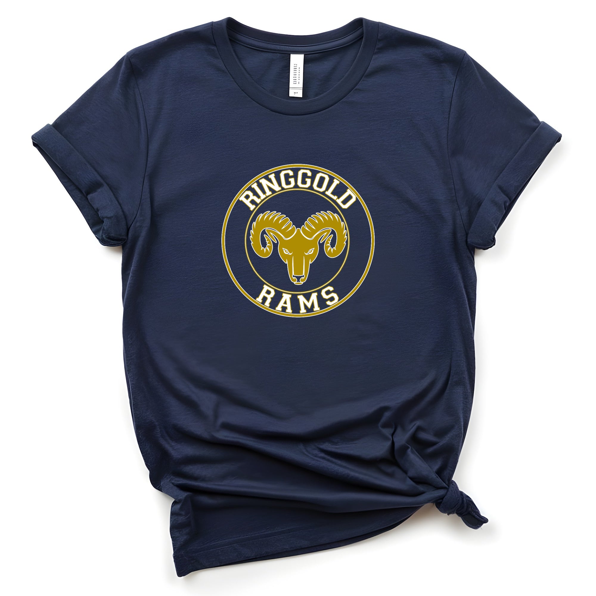 Ringgold Circle Gold White