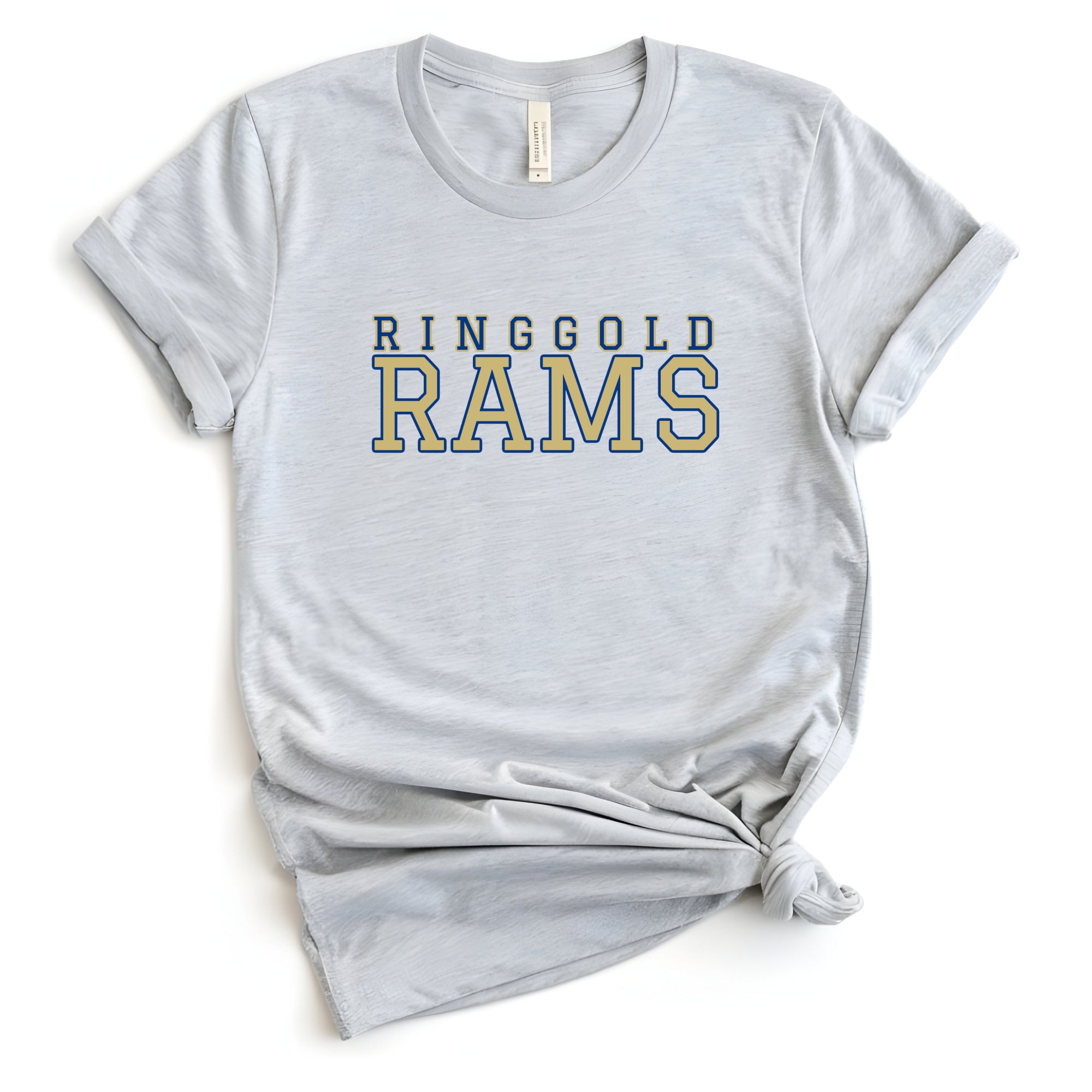 Ringgold Rams Varsity gold blue