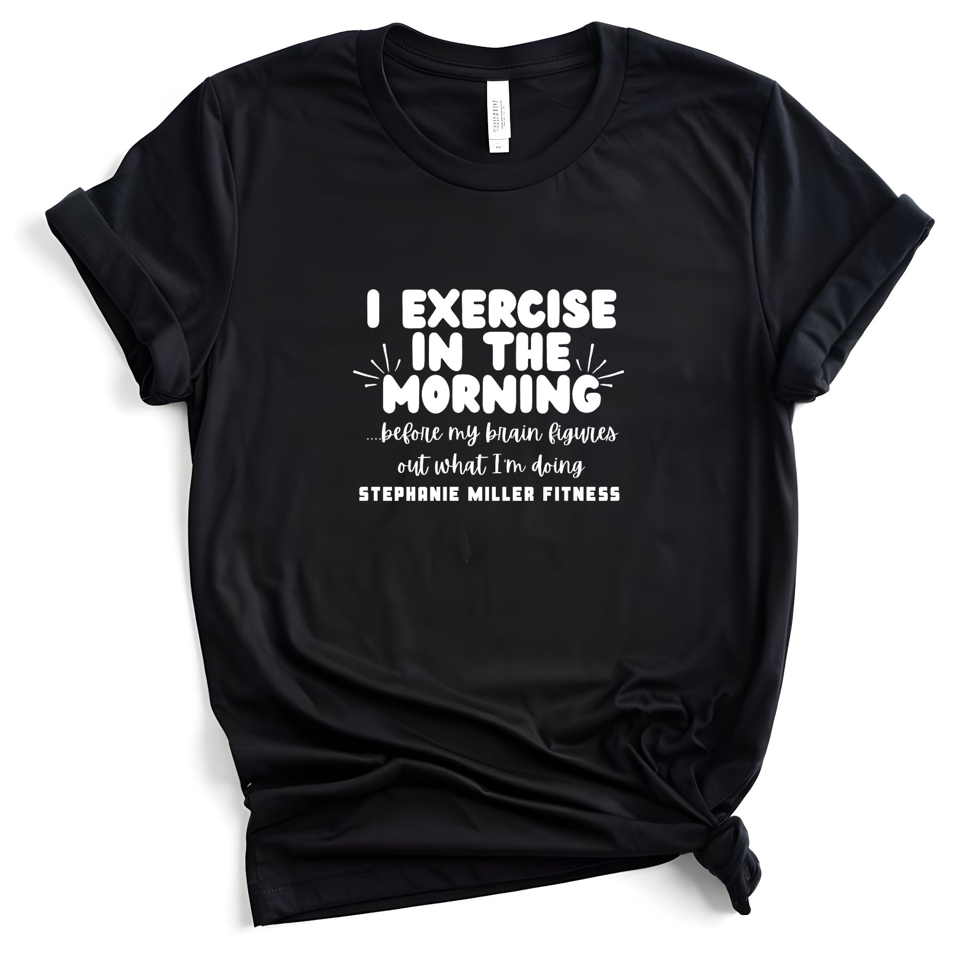 SMF Morning Exercise white