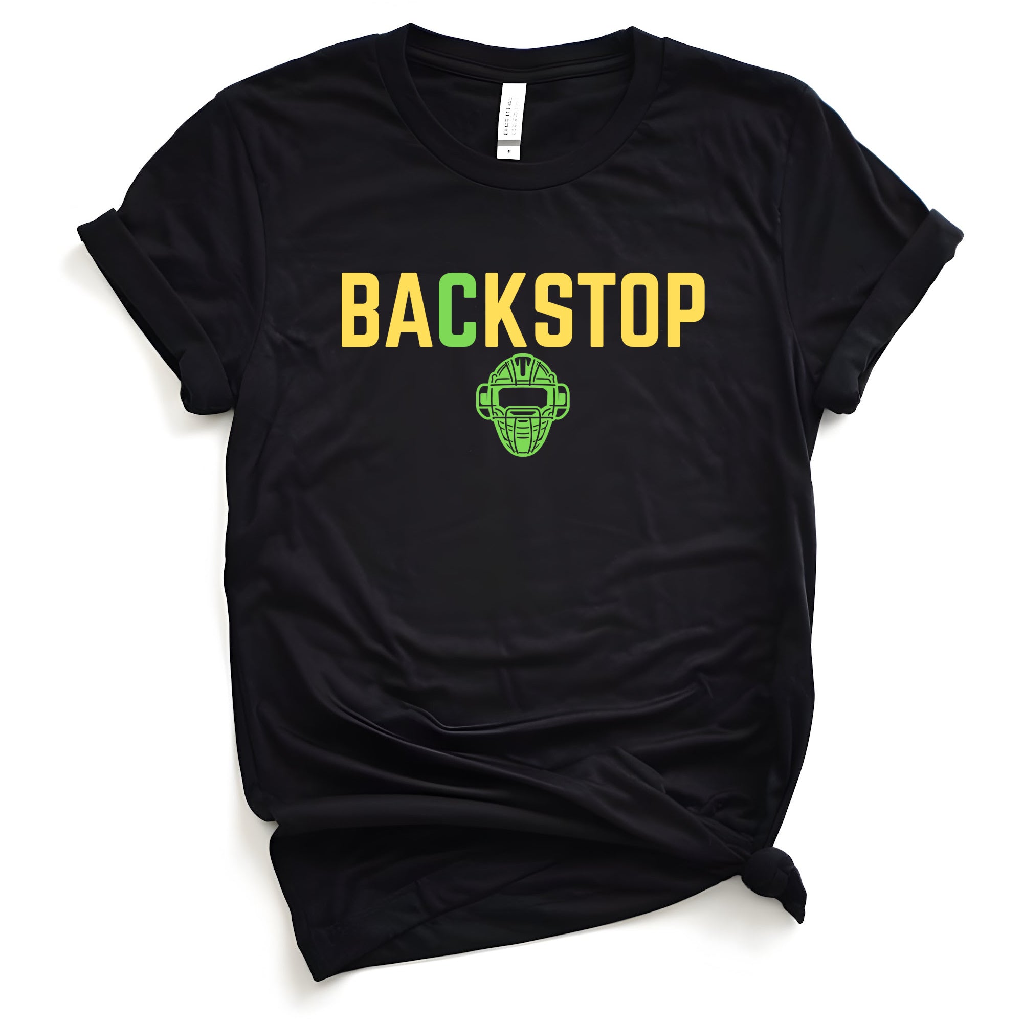 Backstop (green/gold)