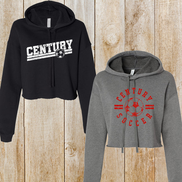 Century Bella + Canvas CROP hoodie