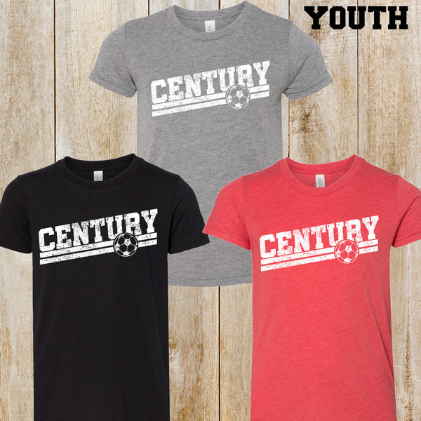 Century Youth tri-blend tee