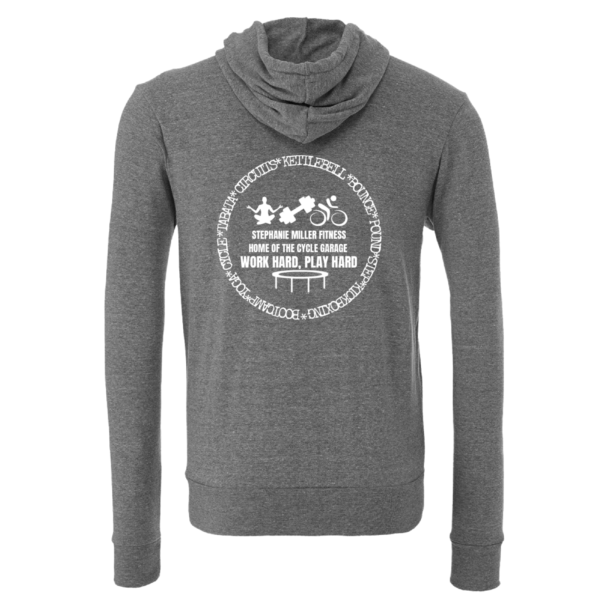 SMF Logo Full Zip white