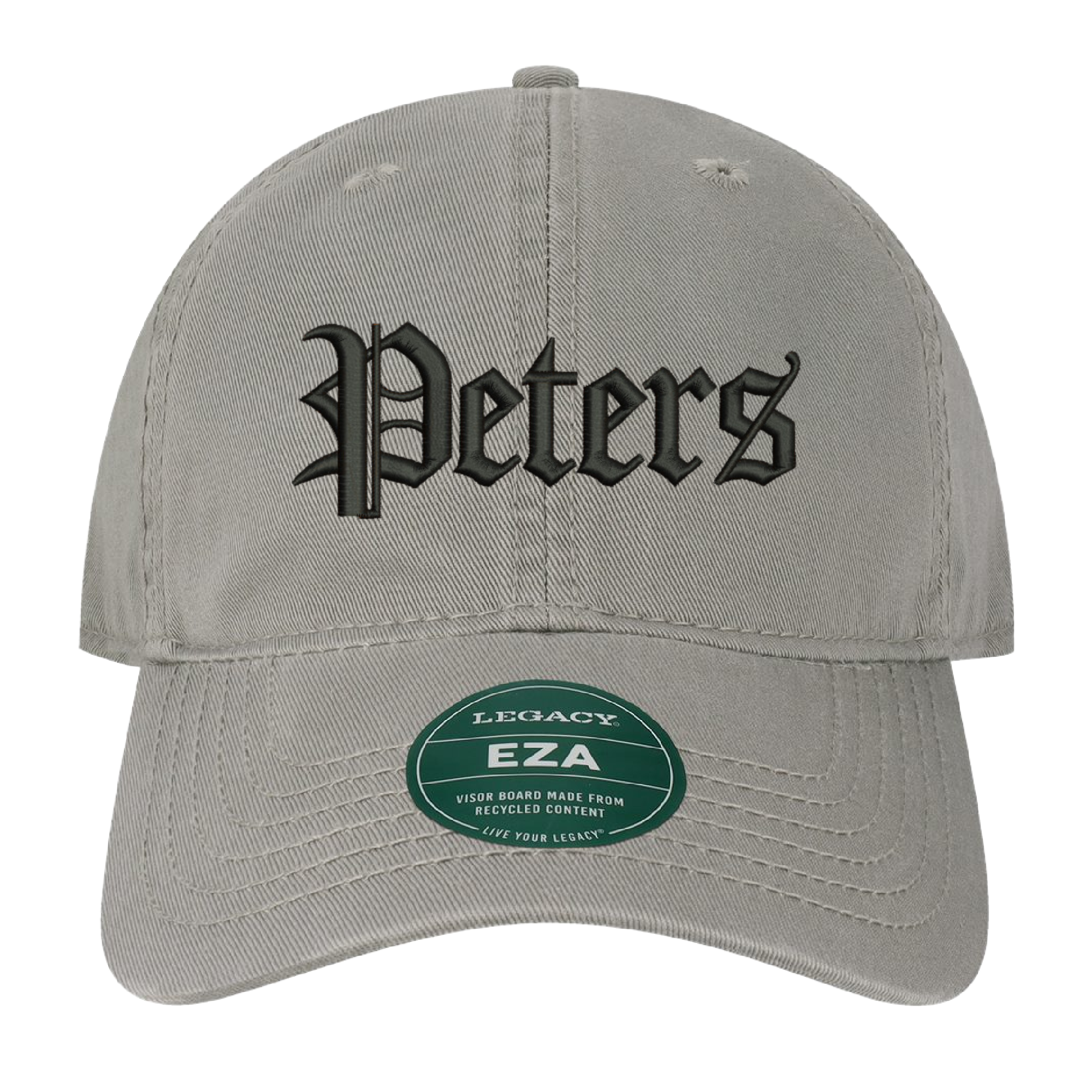 Peters Vintage black embroidered hat