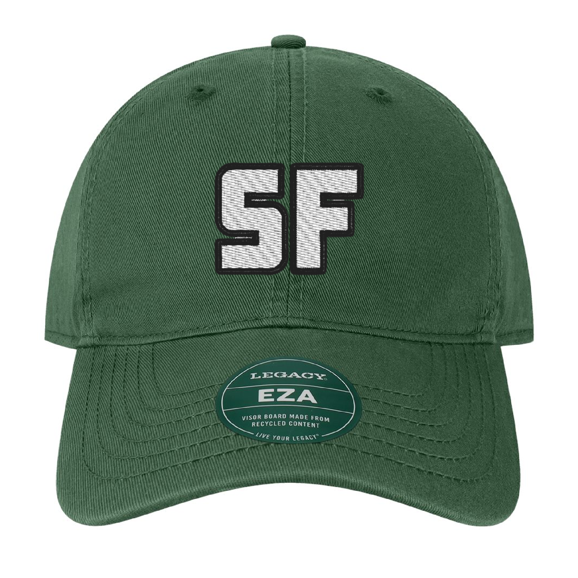 South Fayette SF white/black embroidered hat