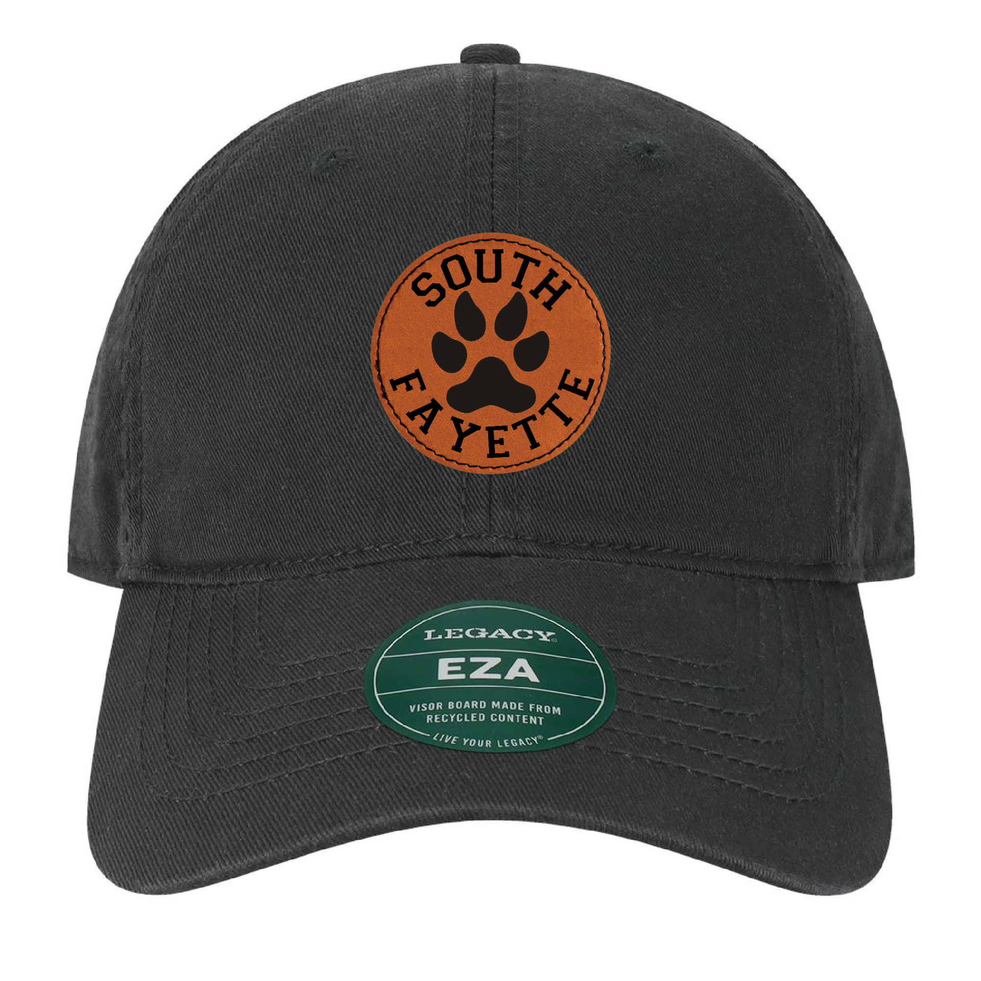 South Fayette Leather Patch hat