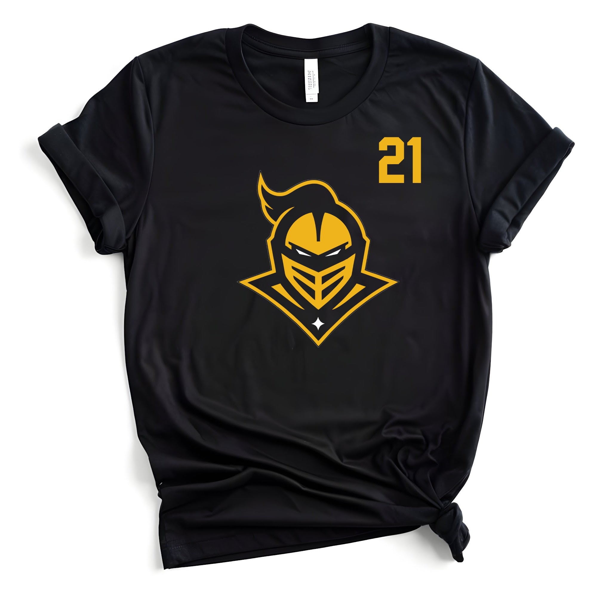 Knights logo (gold/white)