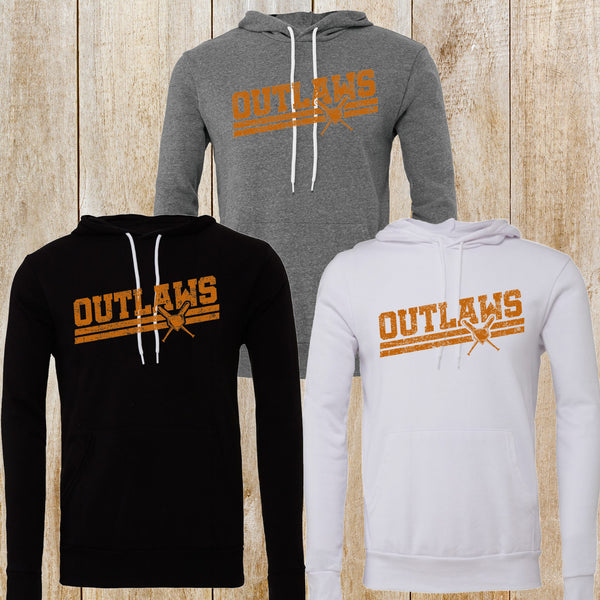 Outlaws Unisex Bella + Canvas fleece hoodie