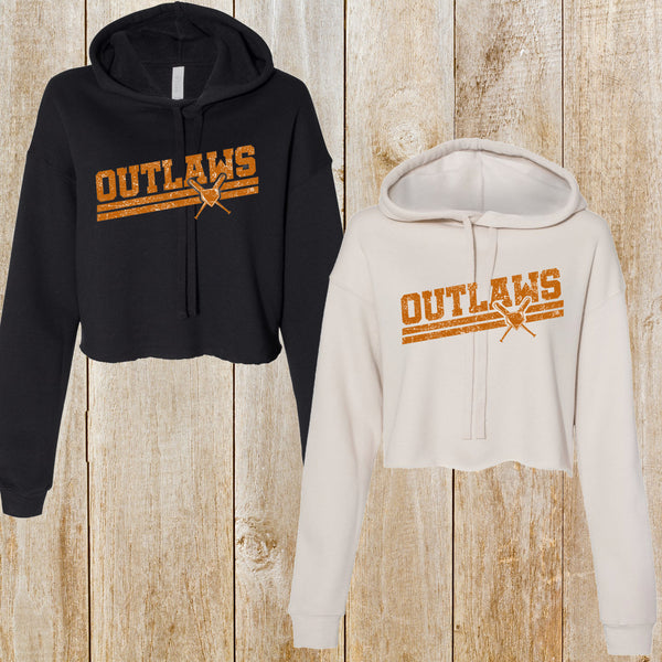 Outlaws Bella + Canvas CROP hoodie