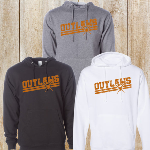 Outlaws Independent Trading Midweight Unisex Hoodie