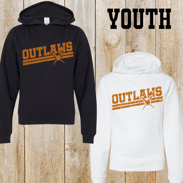 Outlaws Independent Trading Midweight Youth hoodie