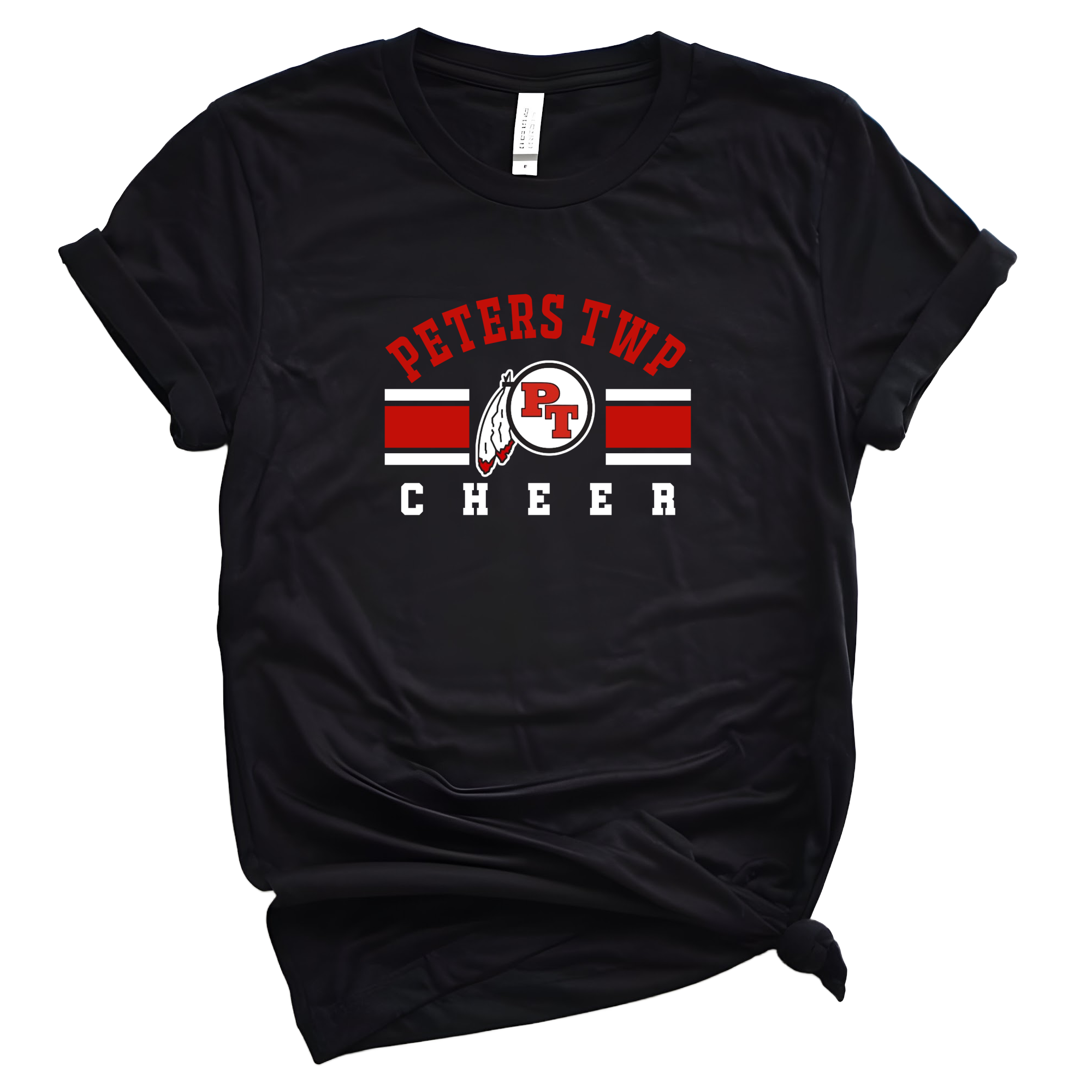 Peters Cheer Bold white red