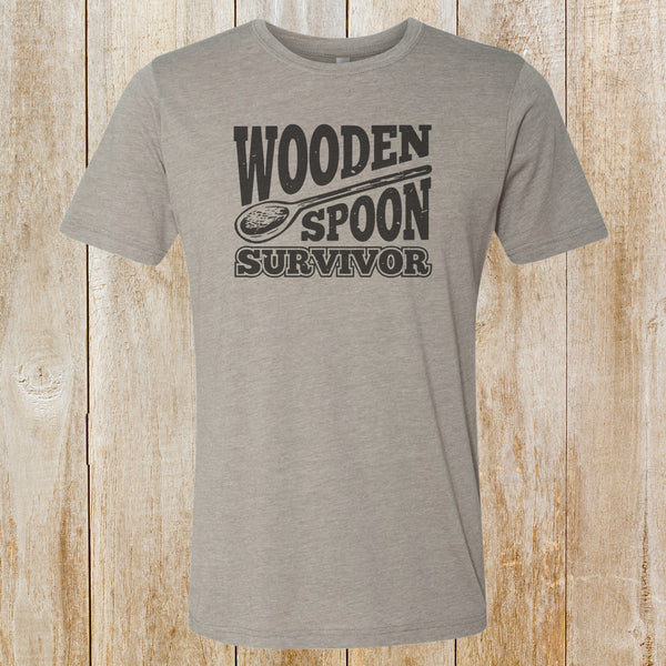 Wooden Spoon Survivor unisex tee