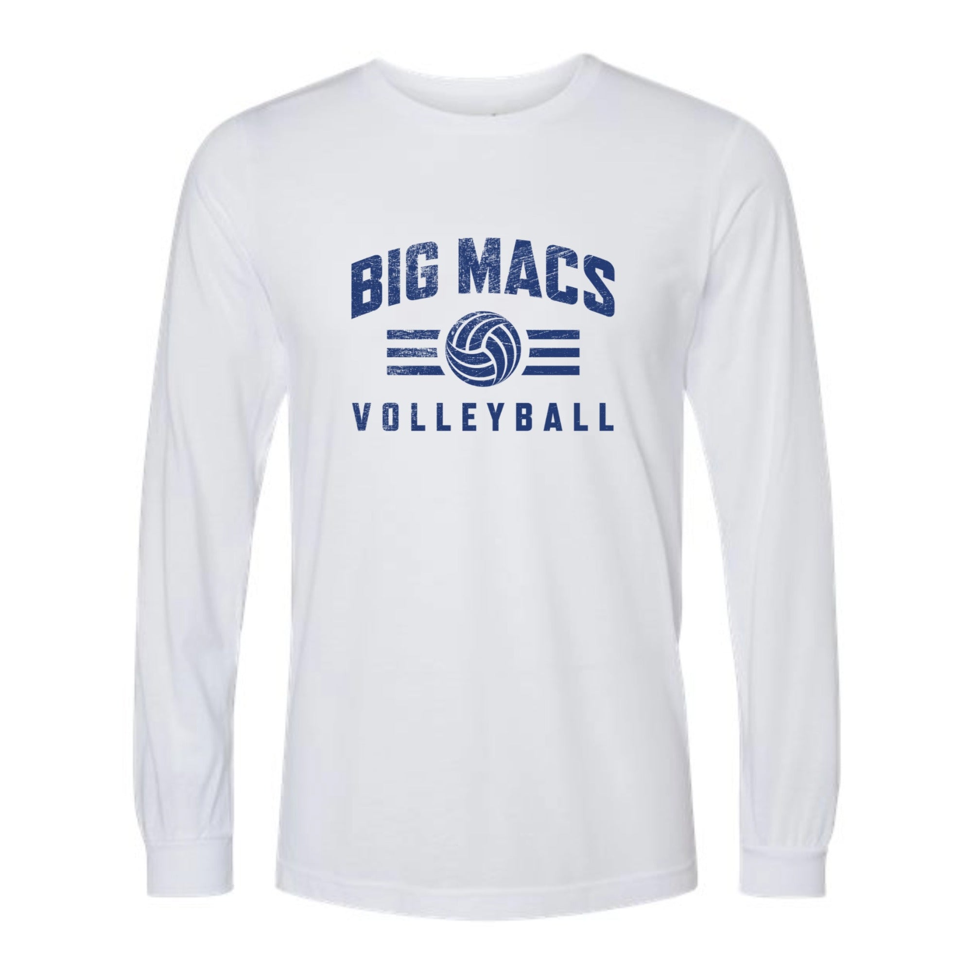 Canon Mac Volleyball Bold Long Sleeved Tri-blend Unisex Tee
