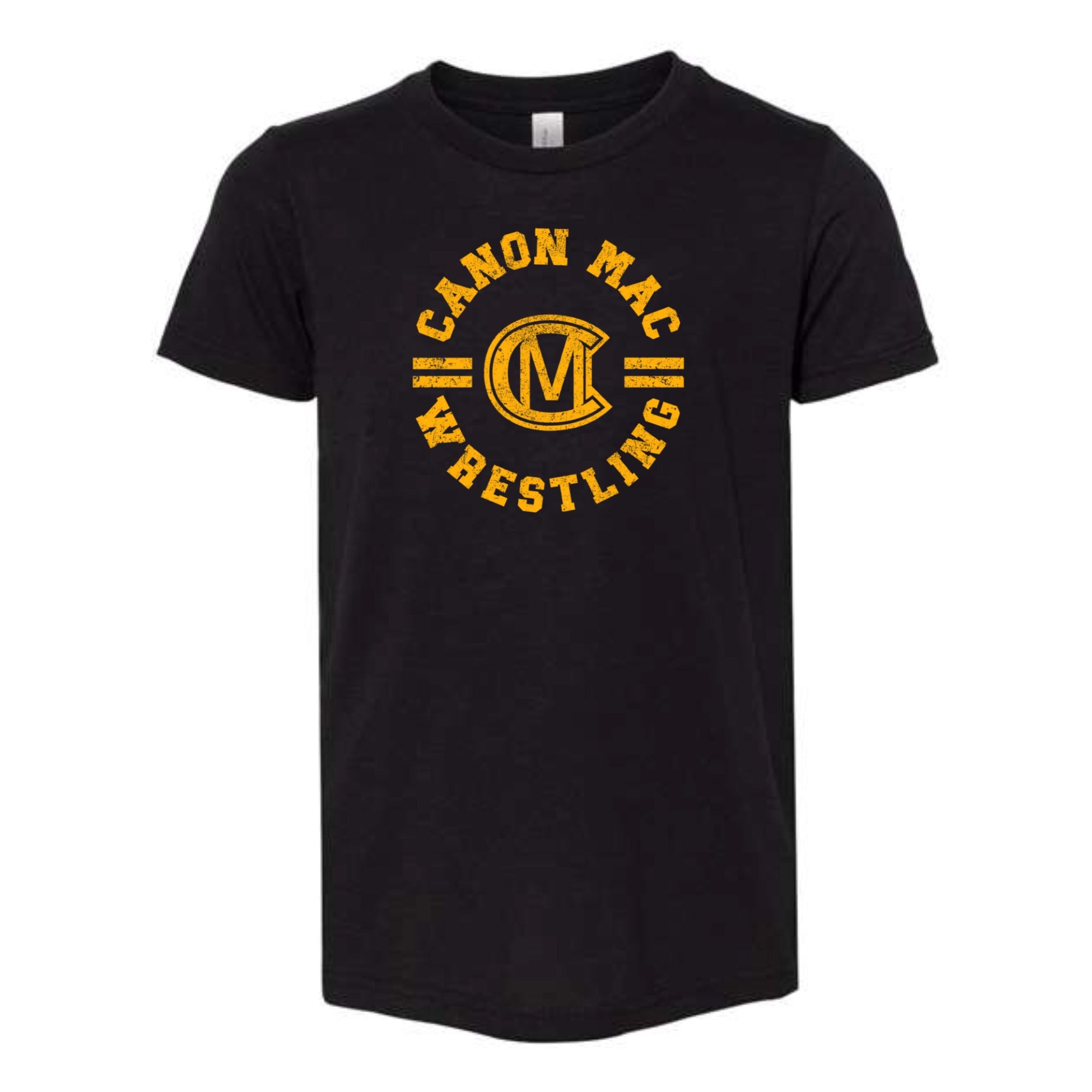 Canon Mac Wrestling Circle Youth Tri-blend Tee