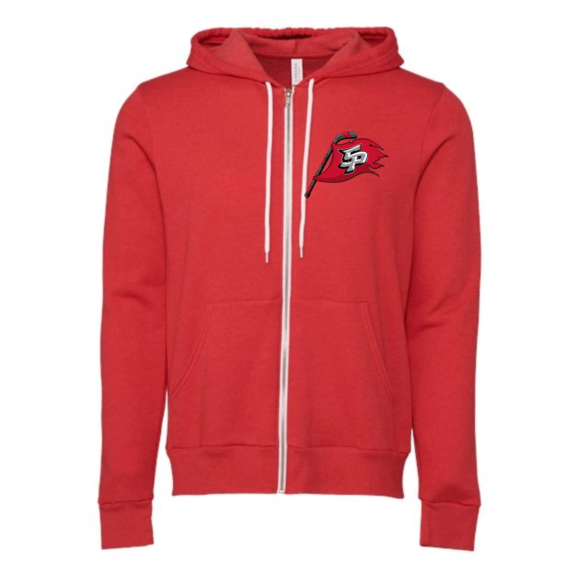 Rebellion Flag Full-zip Fleece Sweatshirt