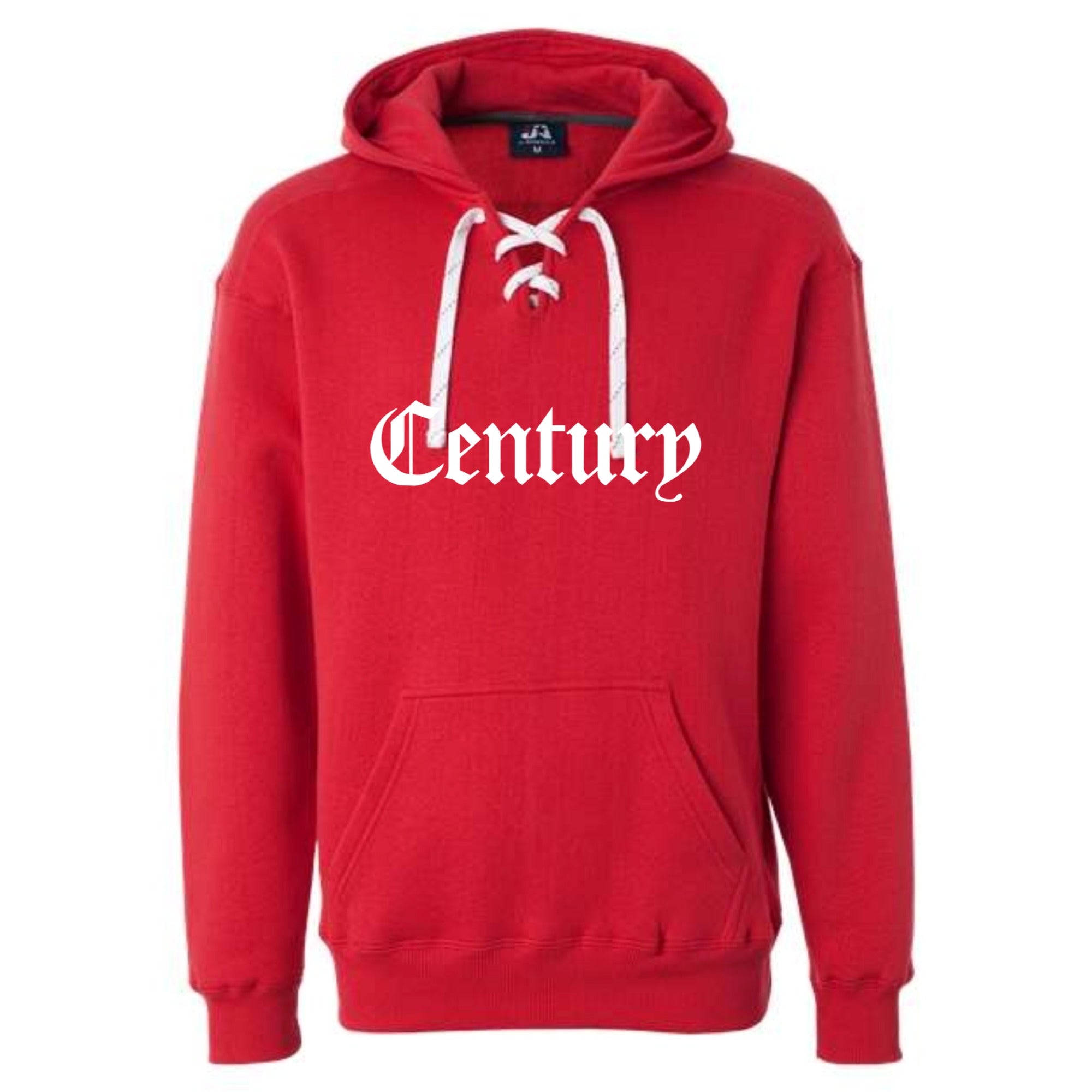 Century Soccer Vintage Lace Up Hoodie
