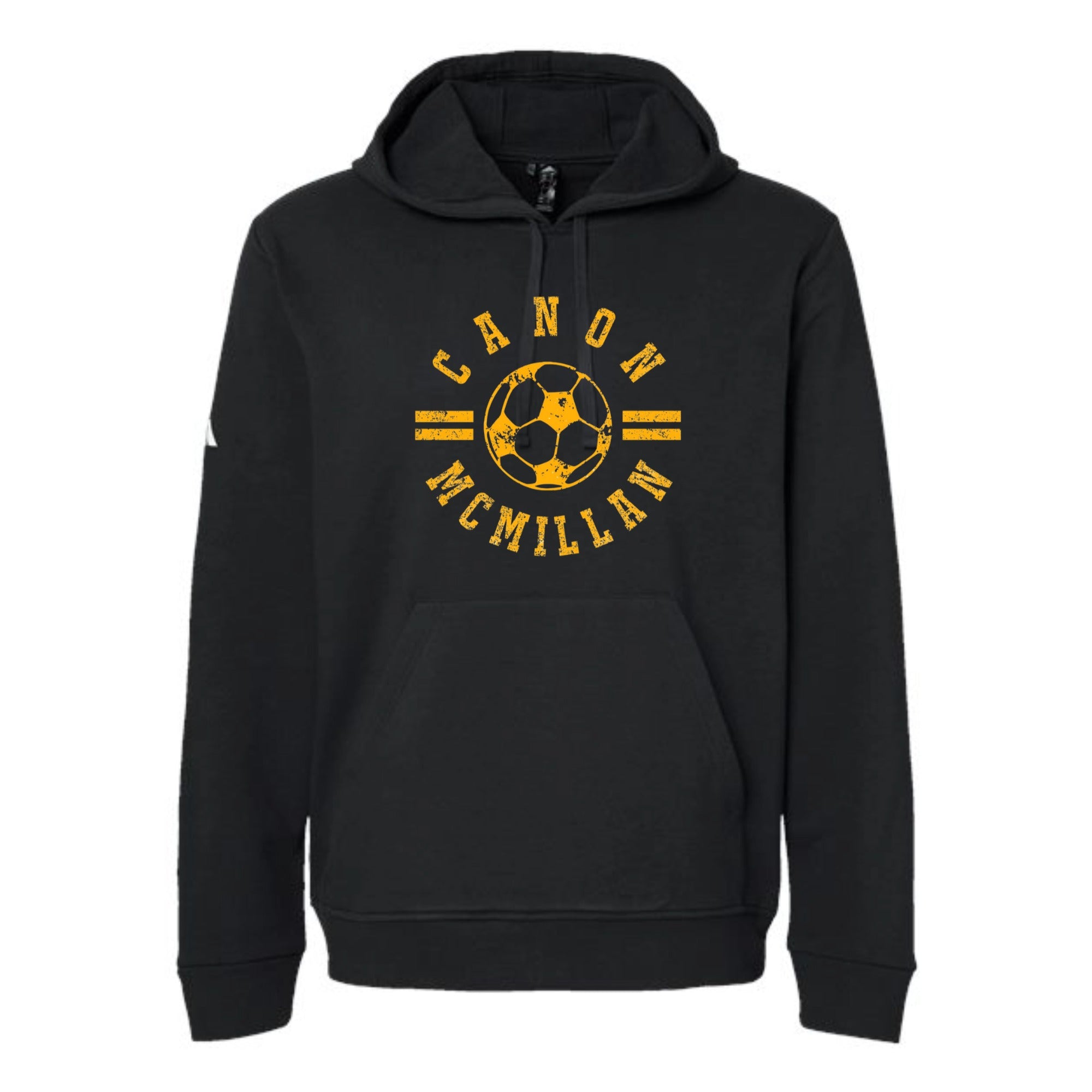 Canon Mac Soccer Circle Gold Fleece Hooded Unisex Sweatshirt