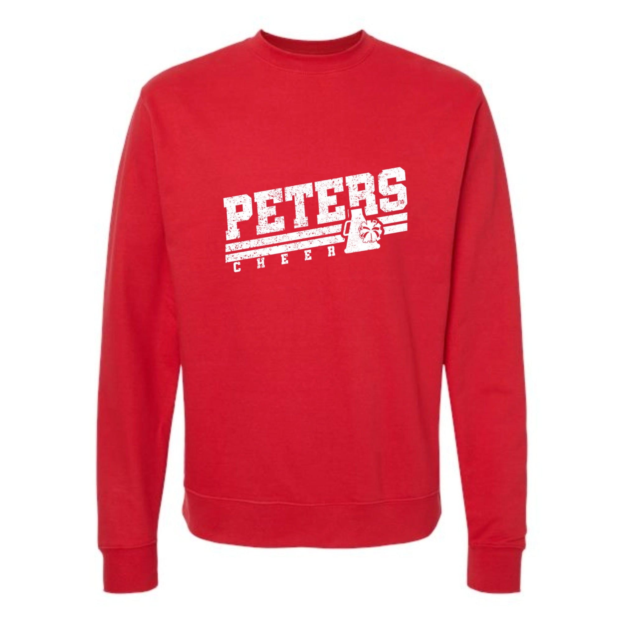 Peters Cheer Slant Midweight Crewneck Sweatshirt