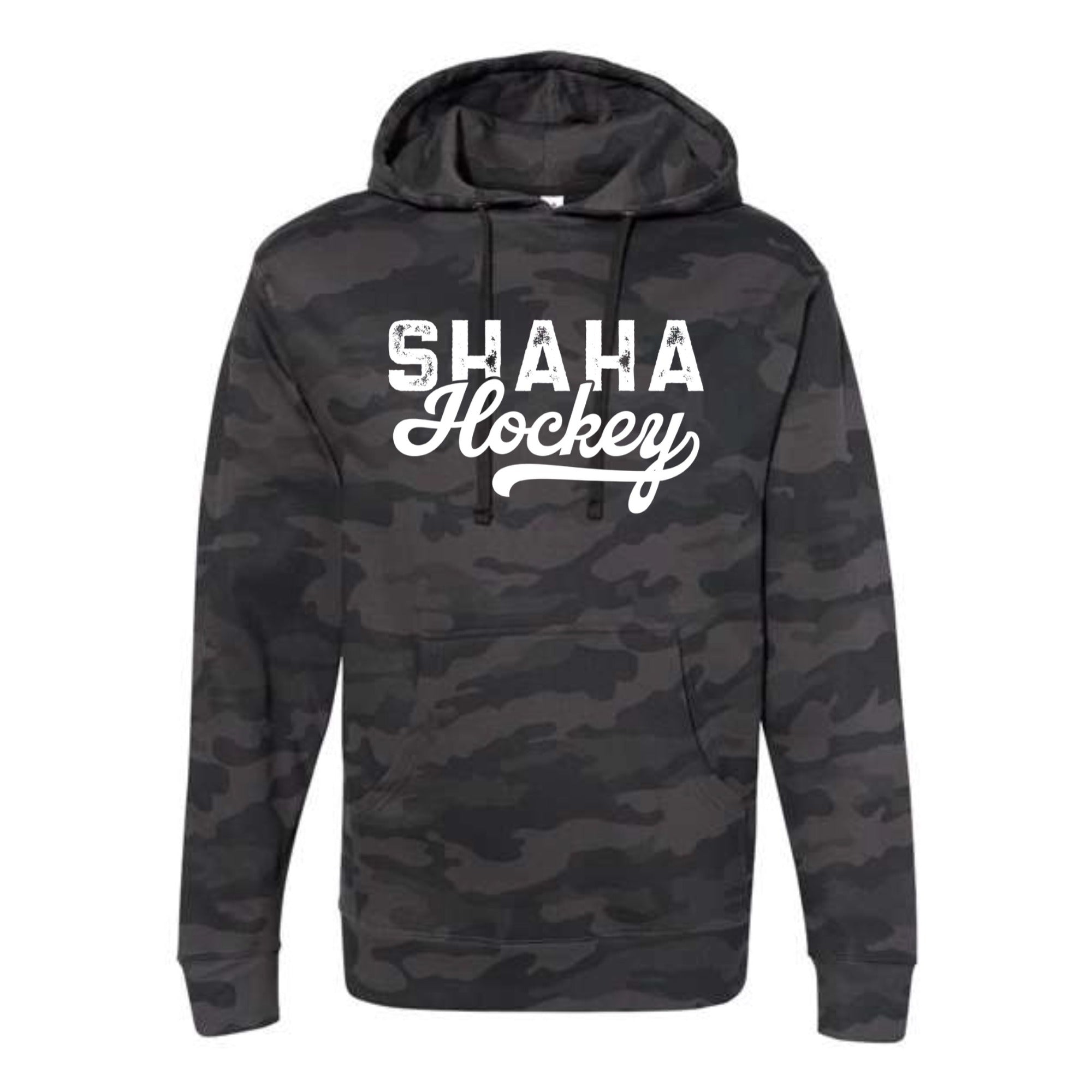 SHAHA Whimsical Camo Hooded Sweatshirt