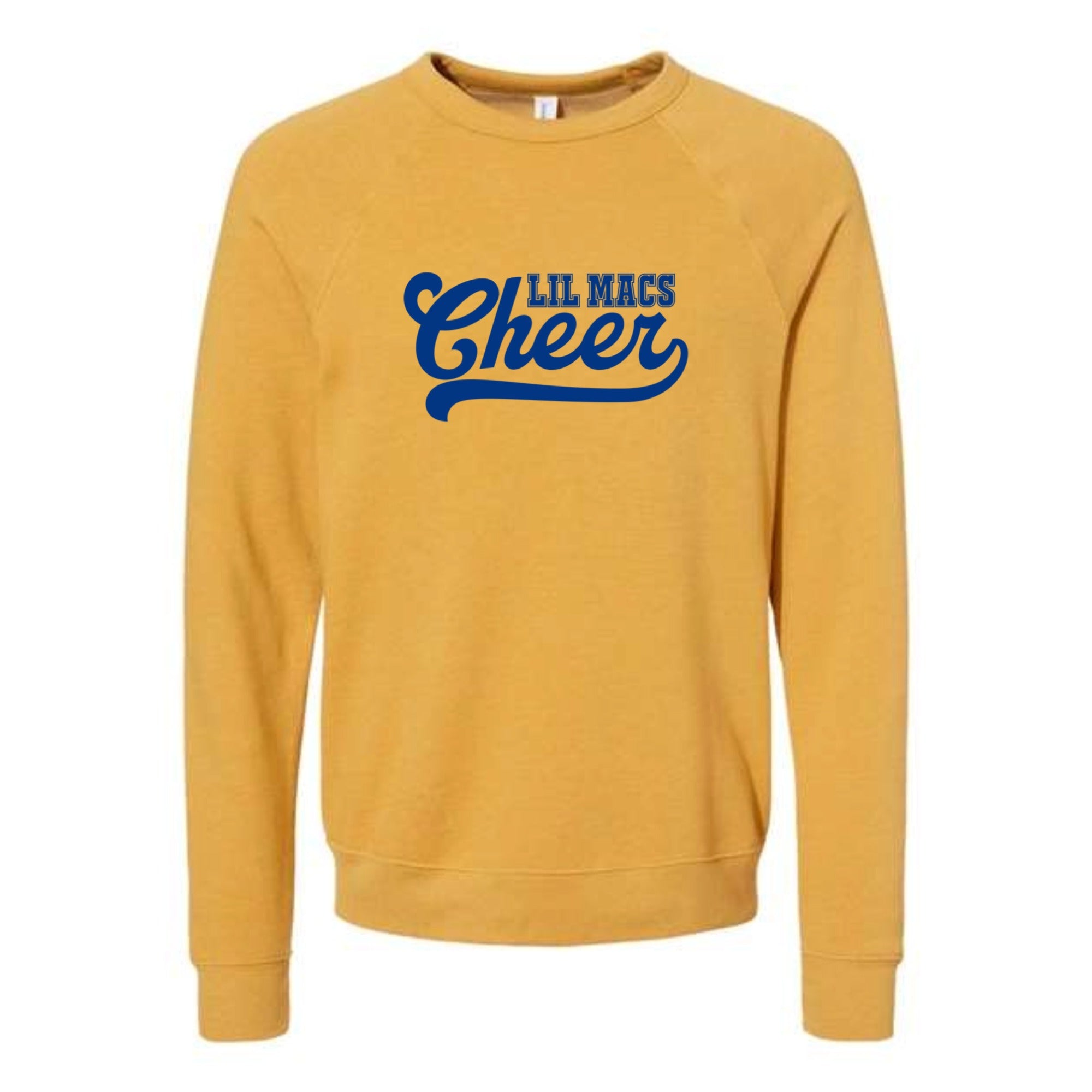 Canon Mac Lil Macs Cheer Script Unisex Fleece Crewneck Sweatshirt