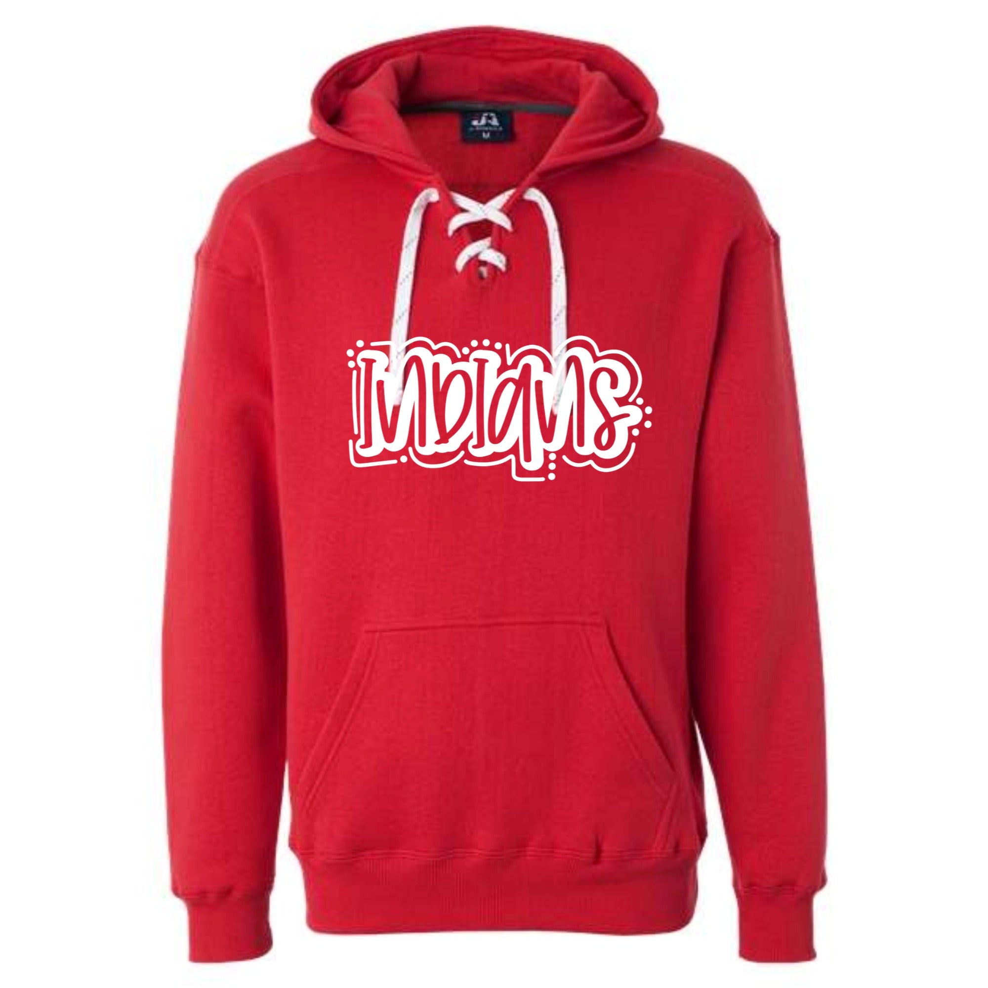 Peters Indians Grafitti Lace Up Hoodie