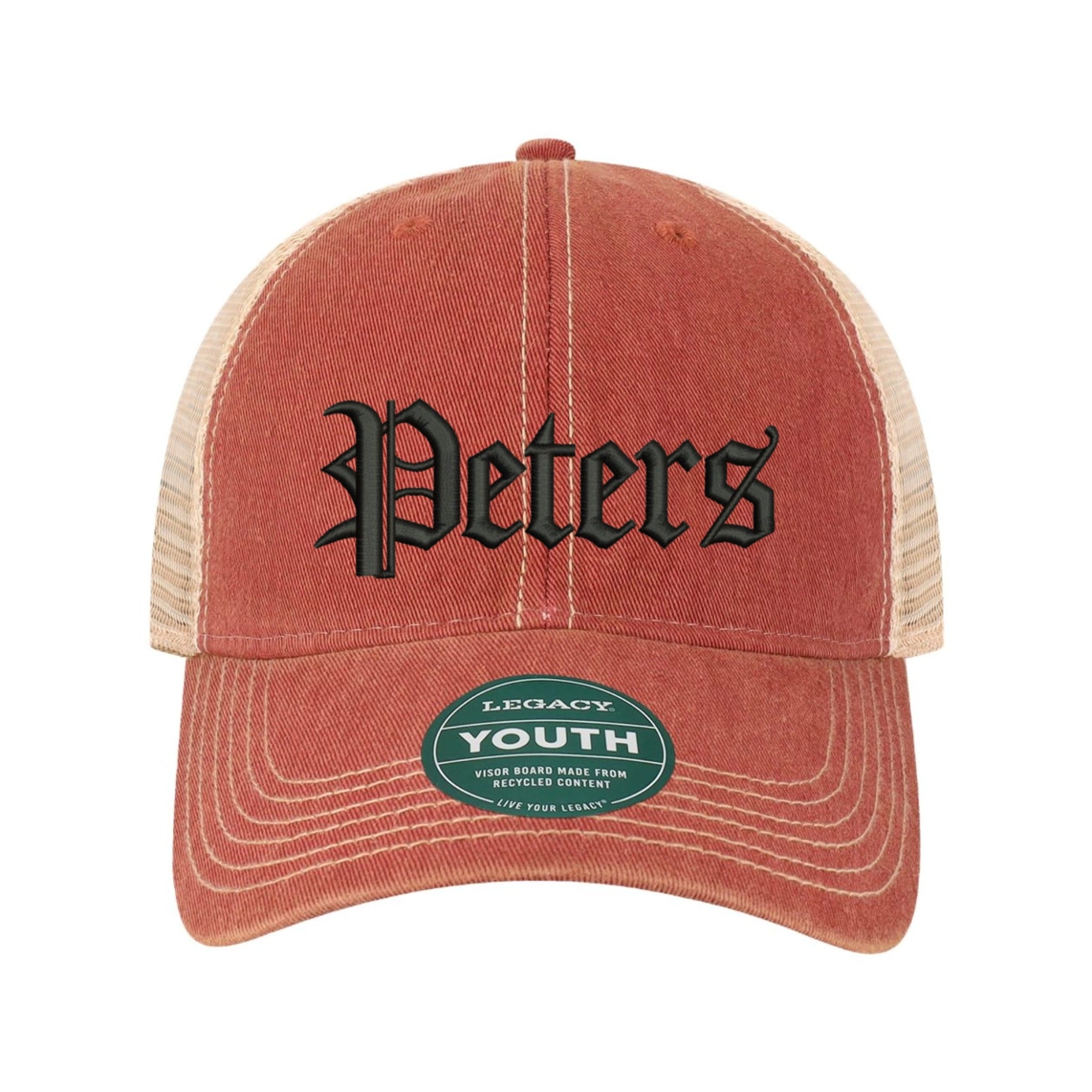 Peters Black Youth Old Favorite Trucker Hat