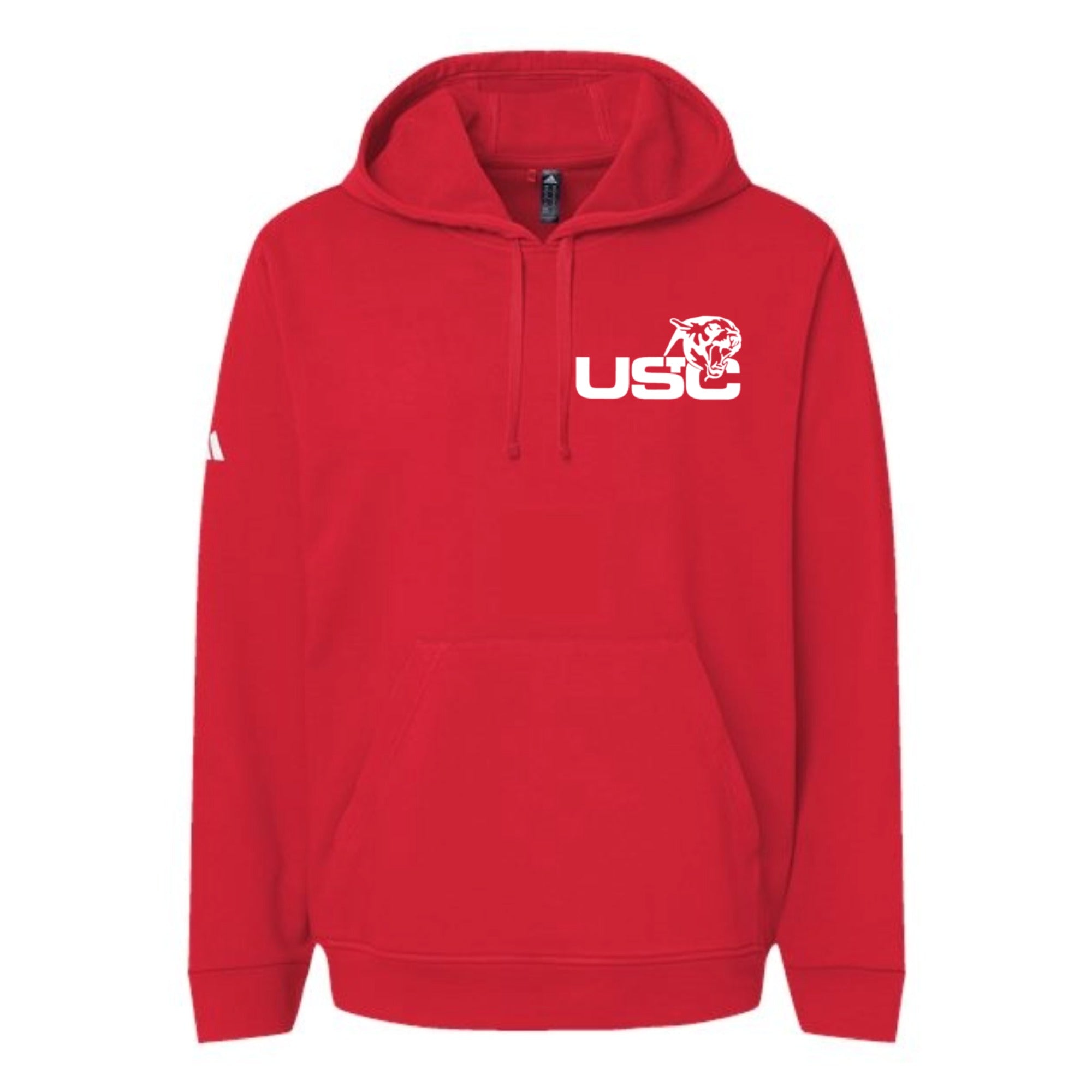USC Panther Fleece Hooded Unisex Sweatshirt Pocket Size