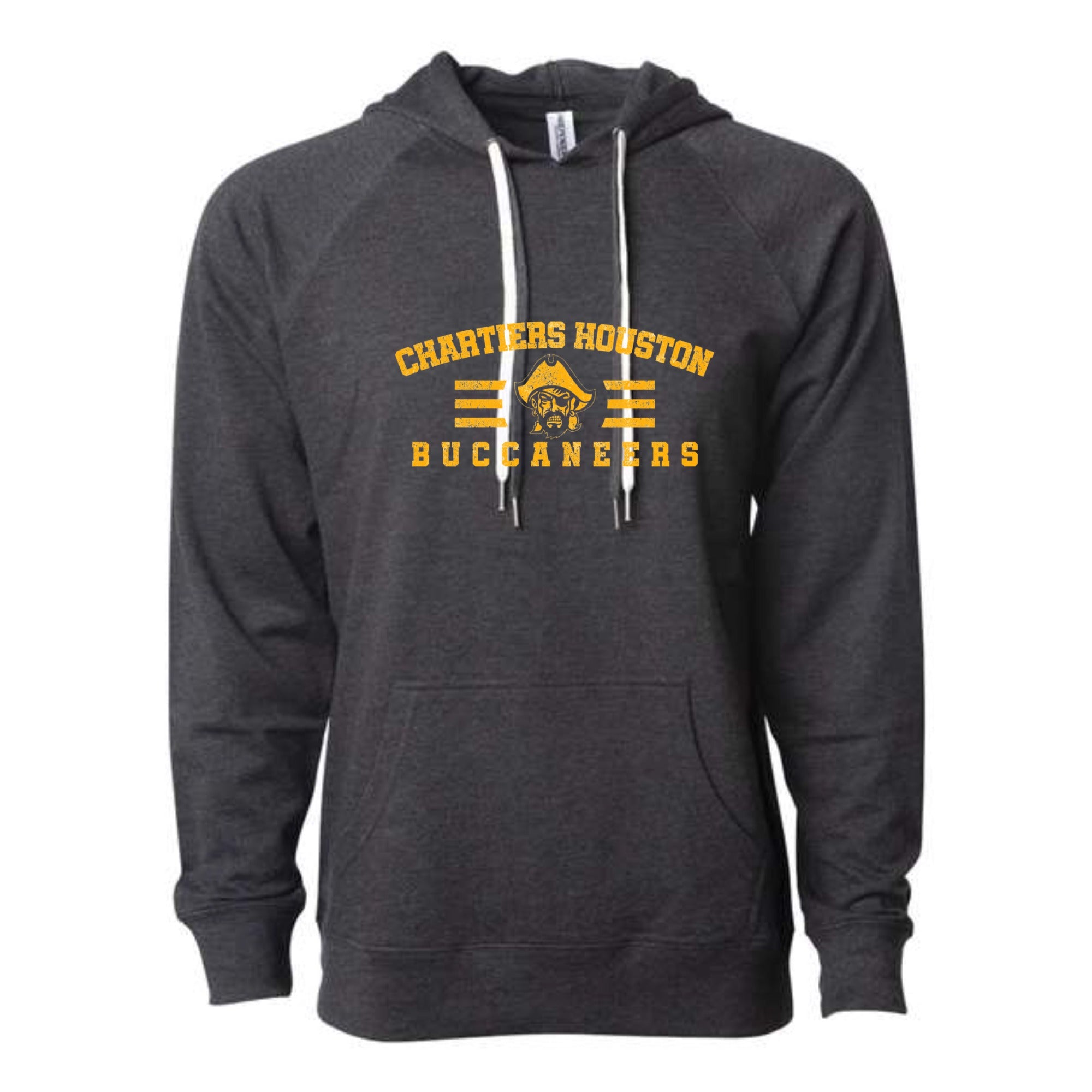 Chartiers Houston Bold Lightweight Loopback Terry Hooded Sweatshirt