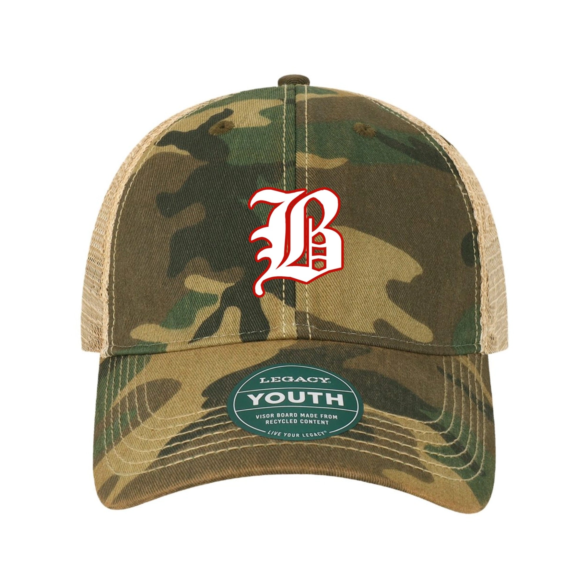 Beadling B Red Youth Old Favorite Trucker Hat
