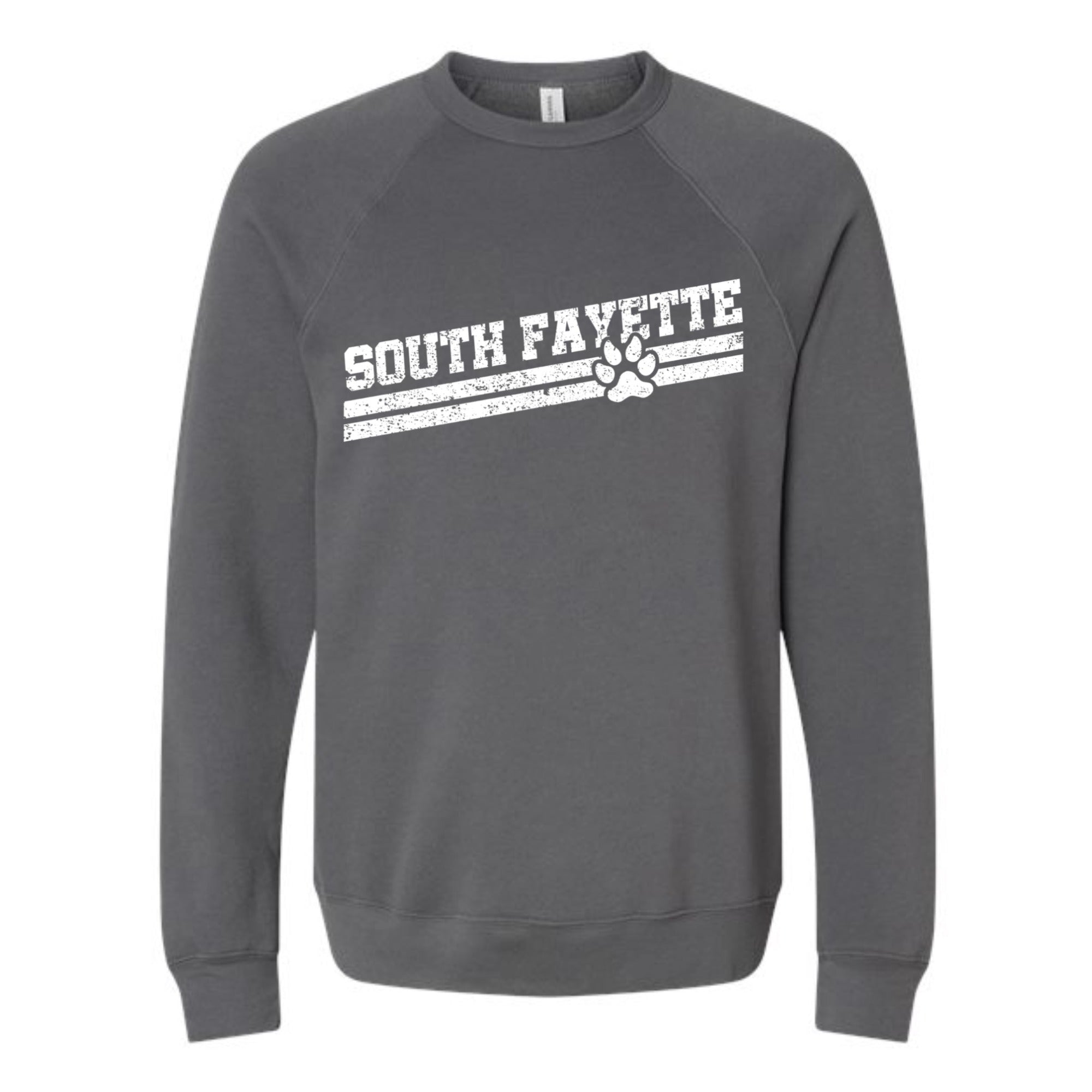 South Fayette Slant Unisex Fleece Crewneck Sweatshirt