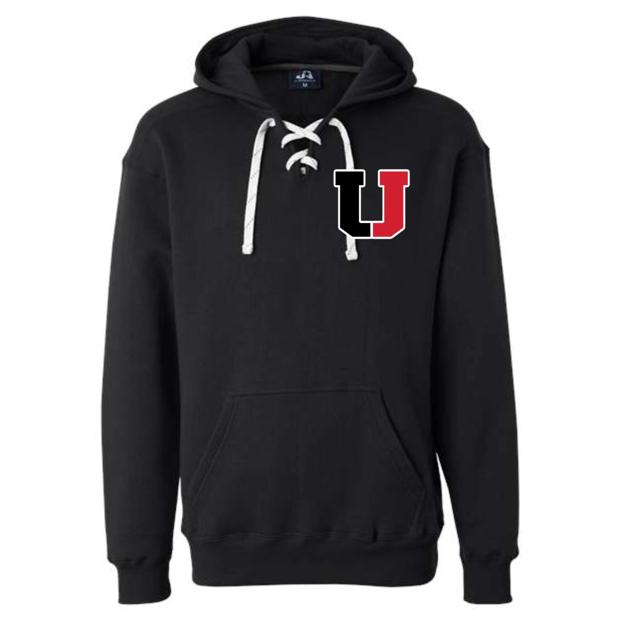USC U Lace Up Hoodie Pocket Size