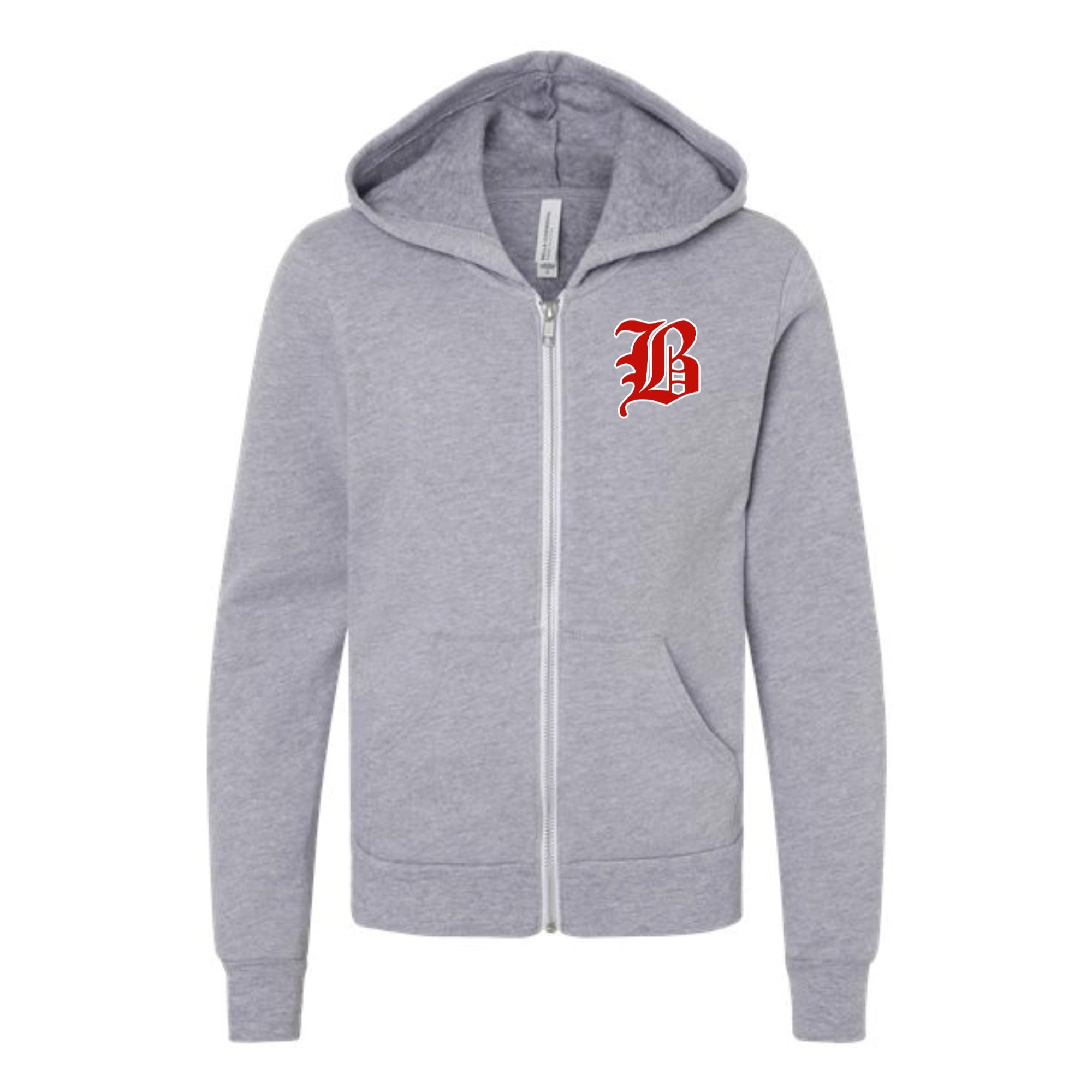 Beadling B Youth Full-zip Fleece Sweatshirt