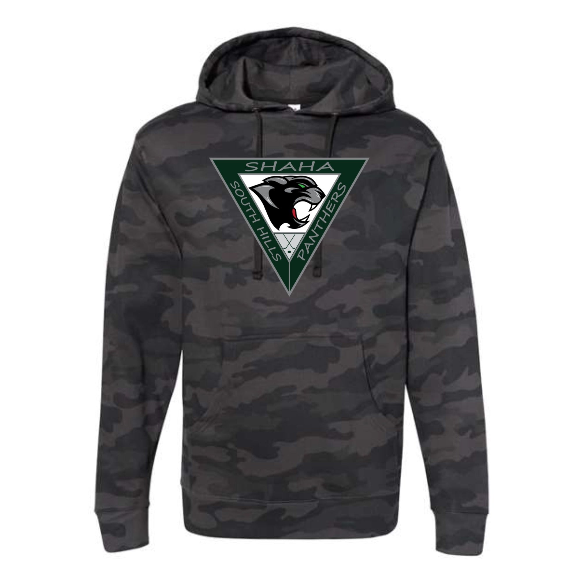 SHAHA Triangle Camo Hooded Sweatshirt