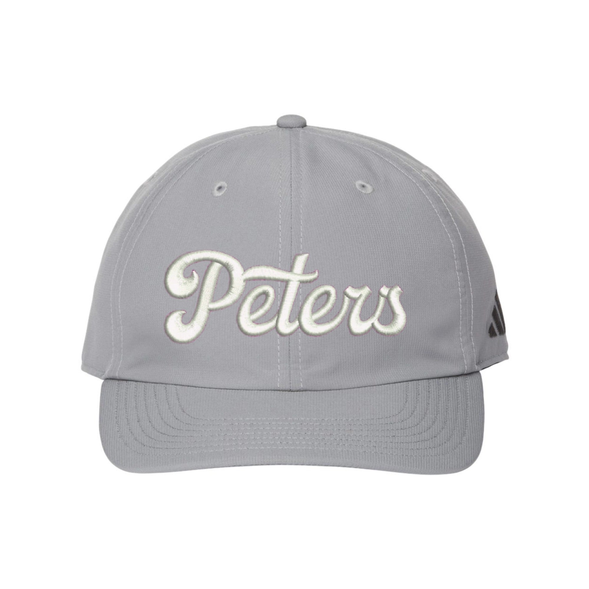Peters White Script Performance Hat