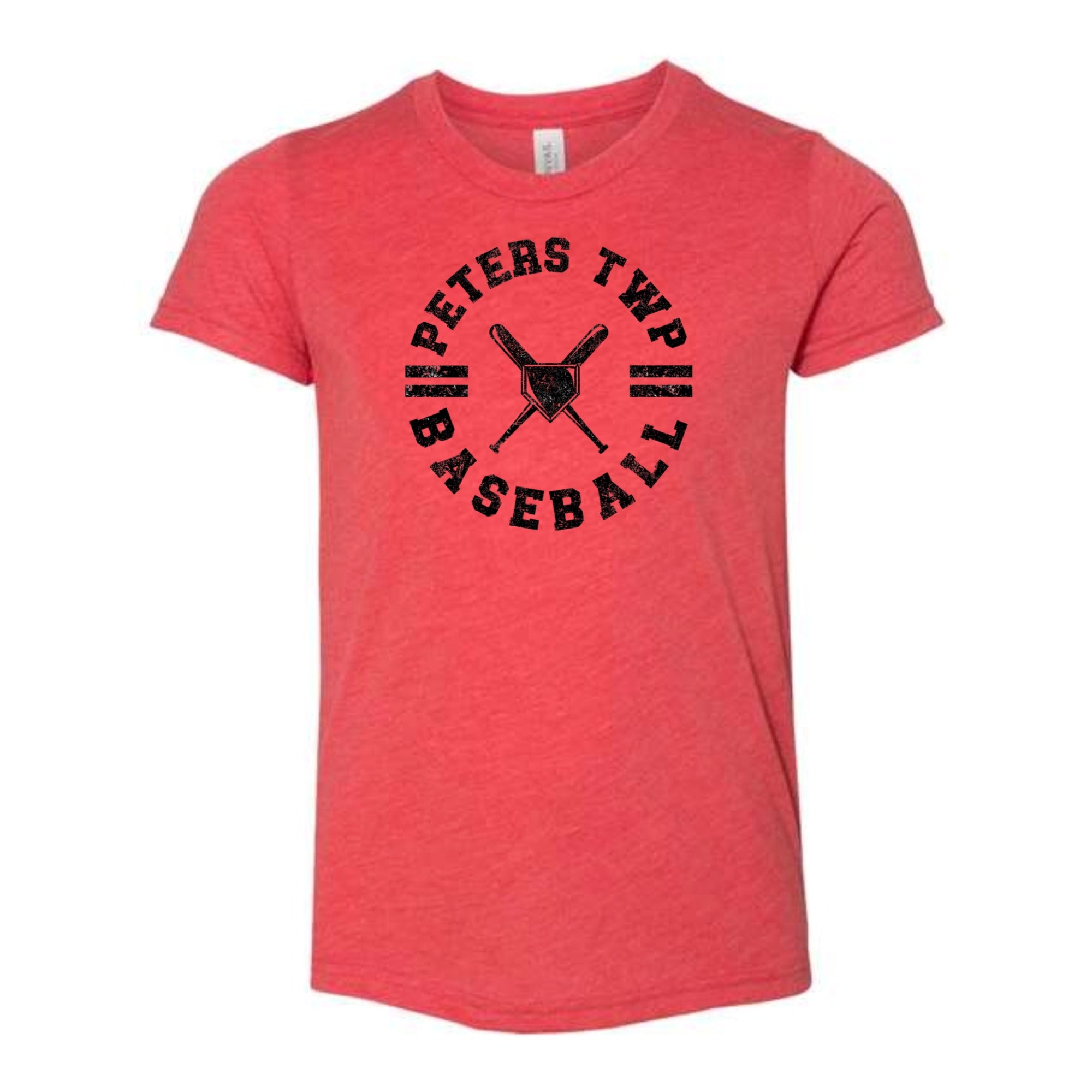 Peters Baseball Circle Youth Tri-blend Tee