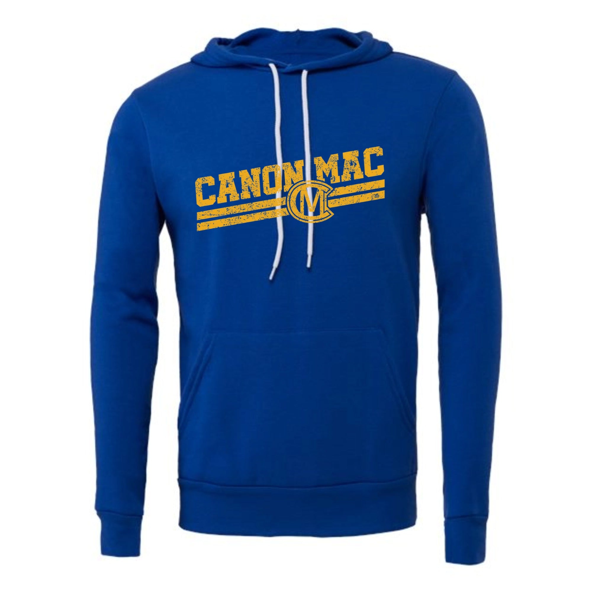 Canon Mac Slant Gold Unisex Fleece Hoodie