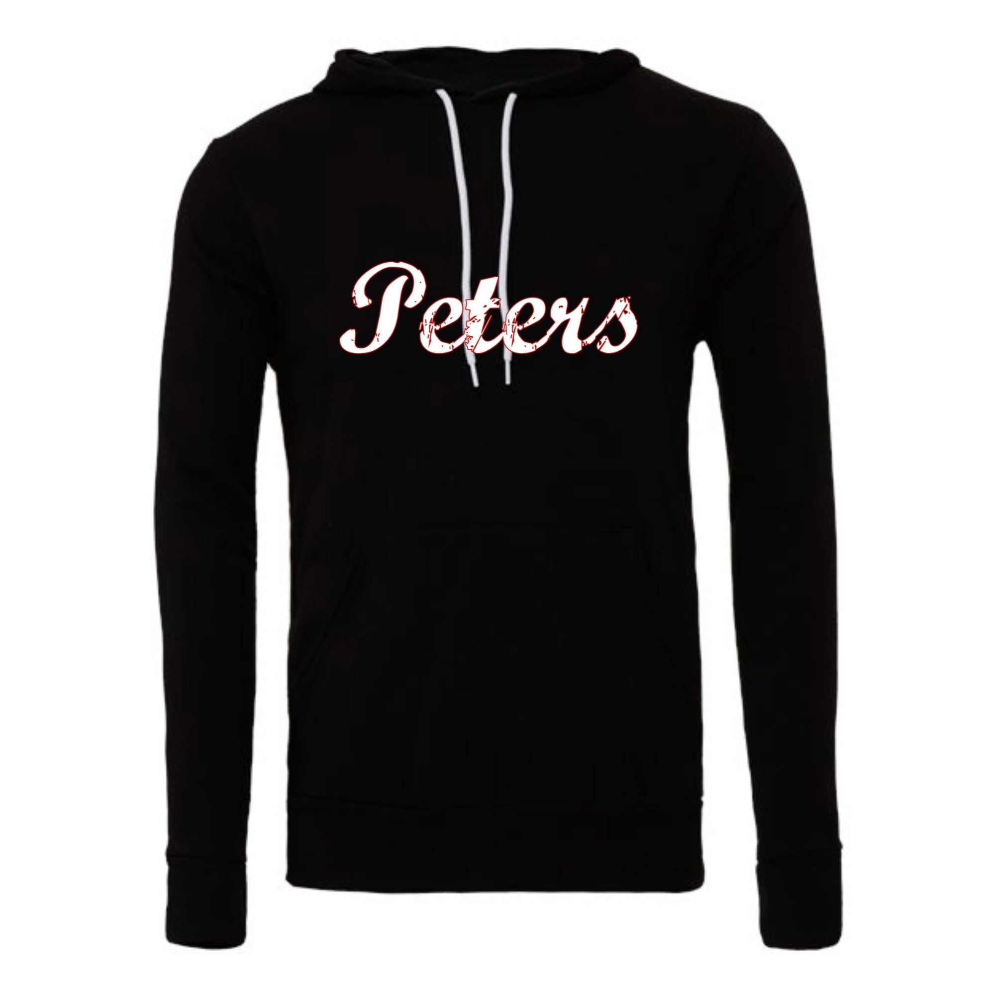 Peters Cursive Unisex Fleece Hoodie