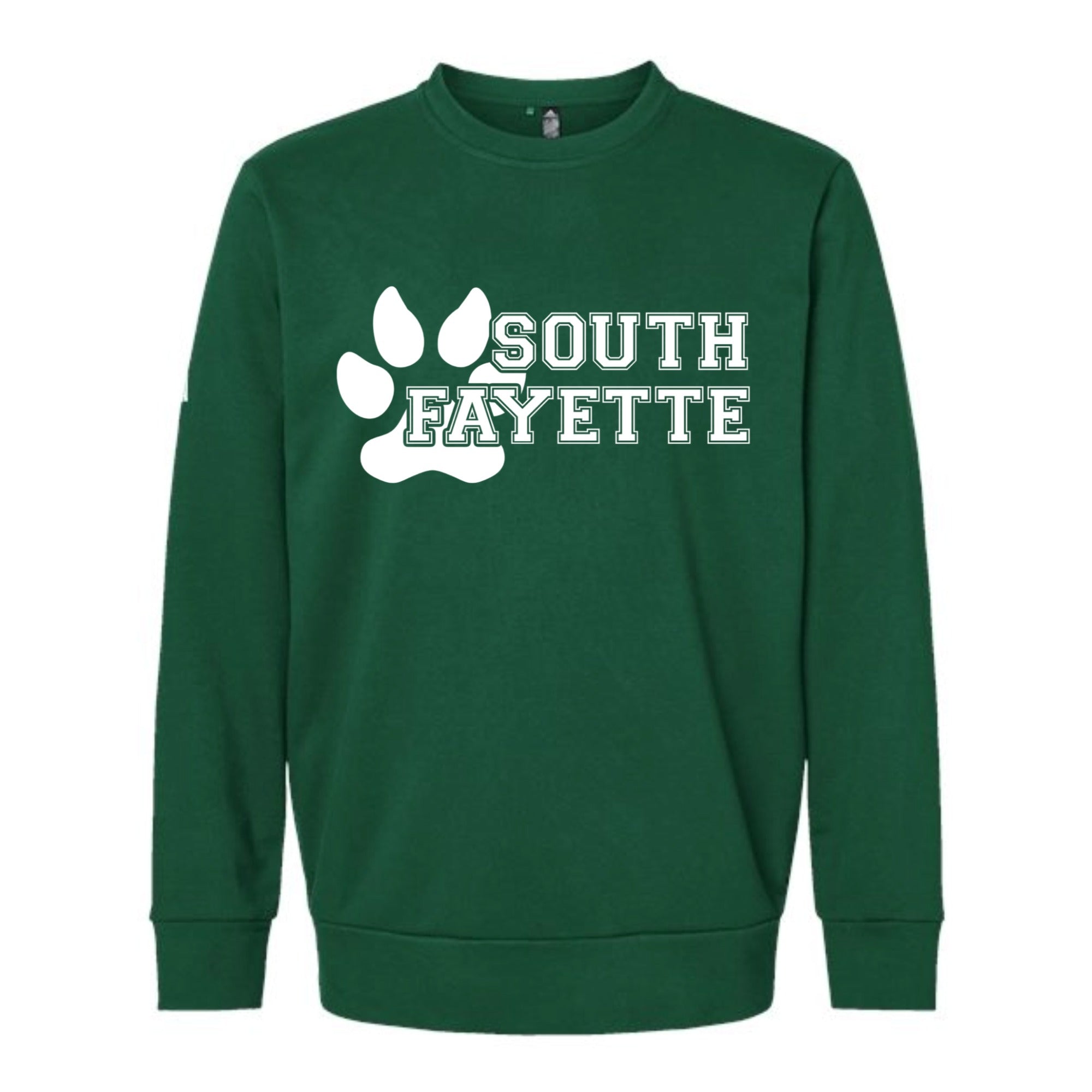 South Fayette Paw Fleece Crewneck Unisex Sweatshirt