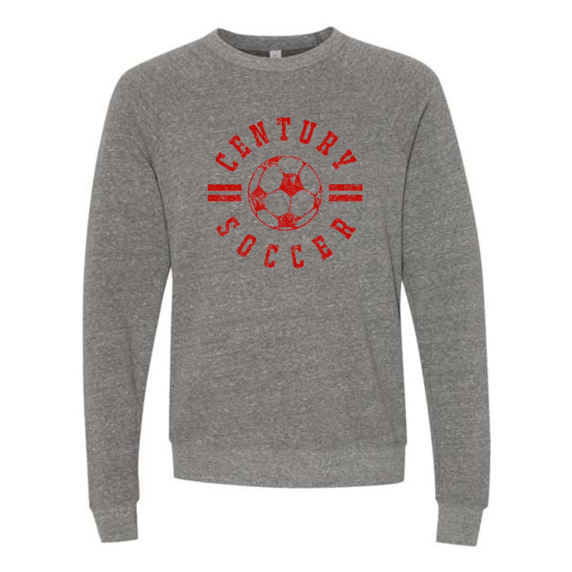 Century Soccer Circle Unisex Fleece Crewneck Sweatshirt