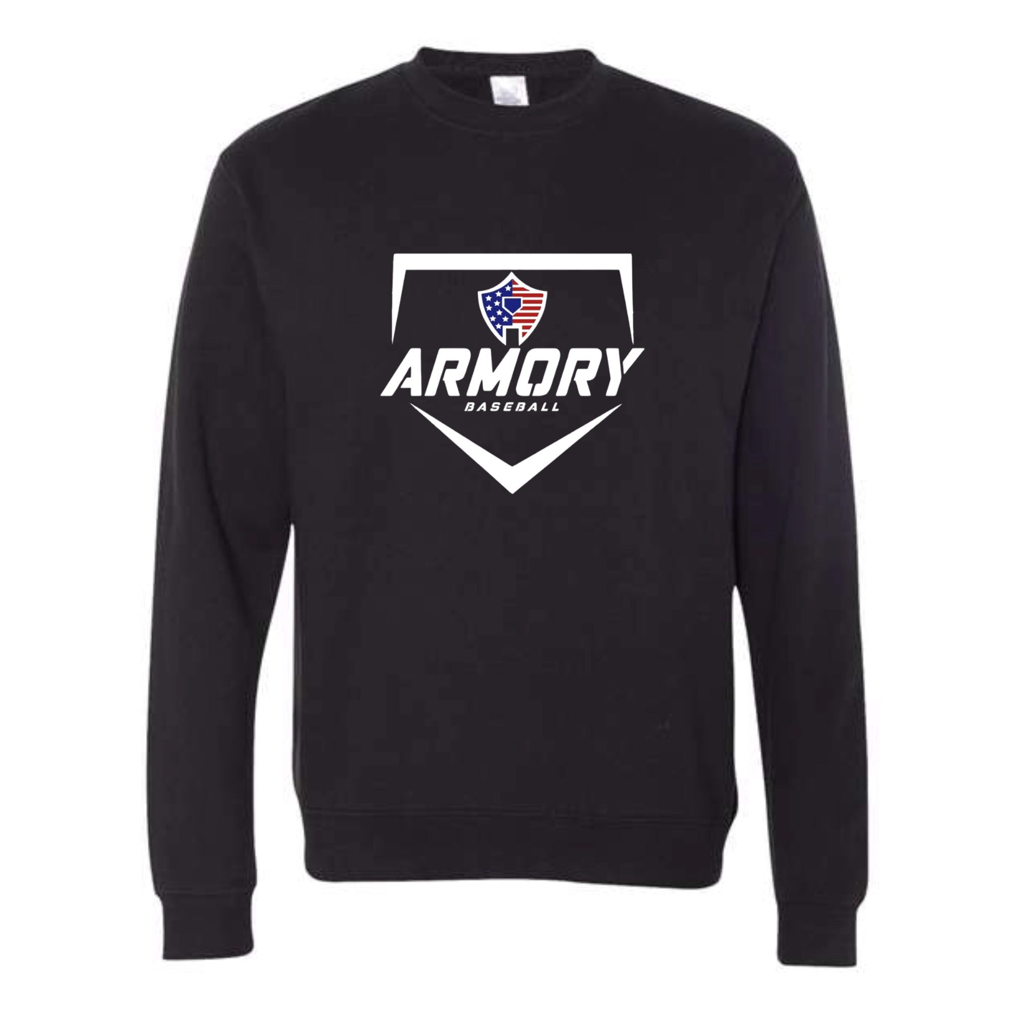 Armory Baseball Patriotic Midweight Crewneck Sweatshirt