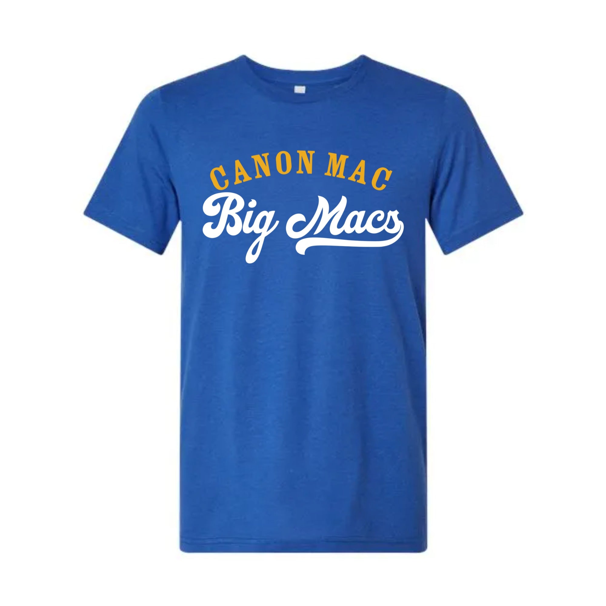 Canon Mac Big Macs Tri-blend Unisex Tee