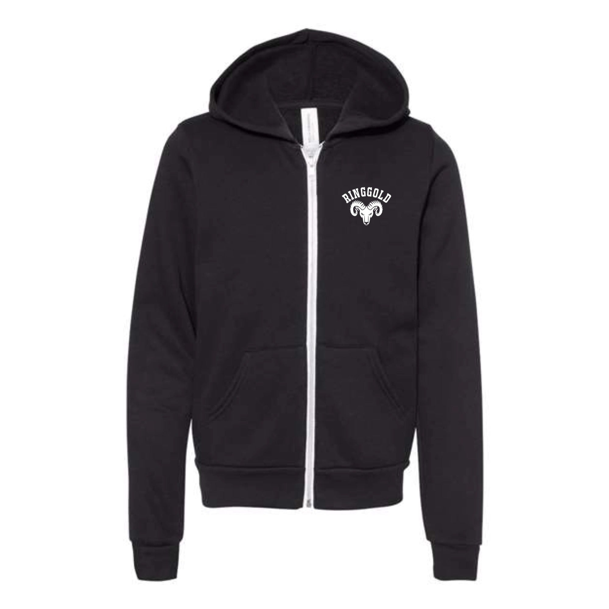 Ringgold Ram Youth Full-zip Fleece Sweatshirt