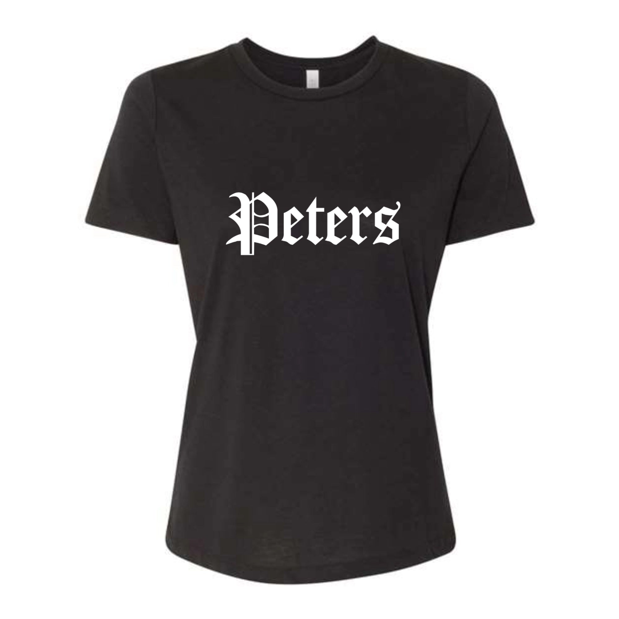 Peters Vintage White Women's Tri-blend Relaxed Fit Tee